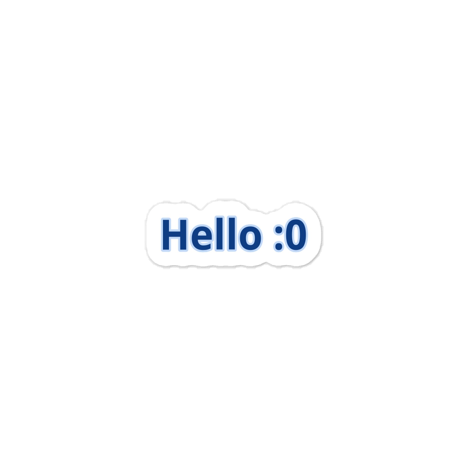 Hello Sticker product image (1)