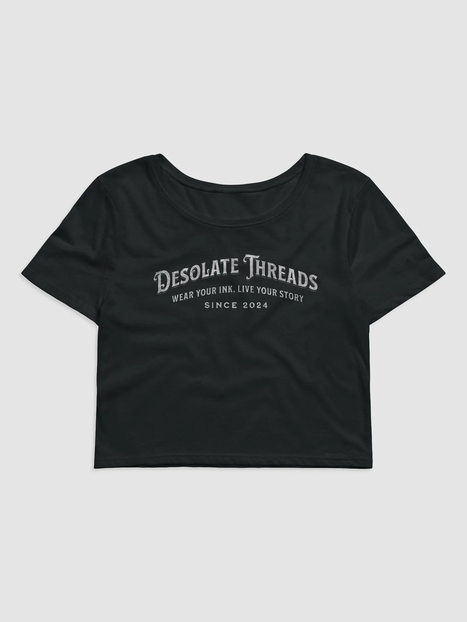 The Itty Bitty Vintage Black Crop product image (2)