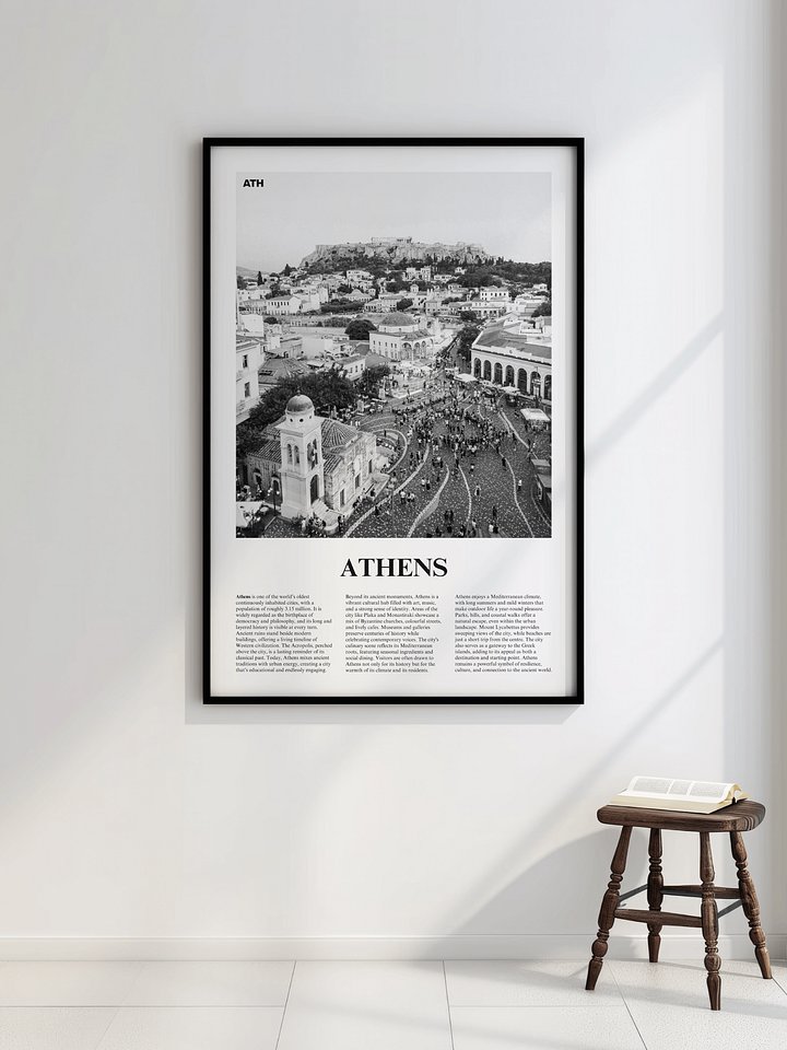 Athens 01 Newspaper Poster product image (2)
