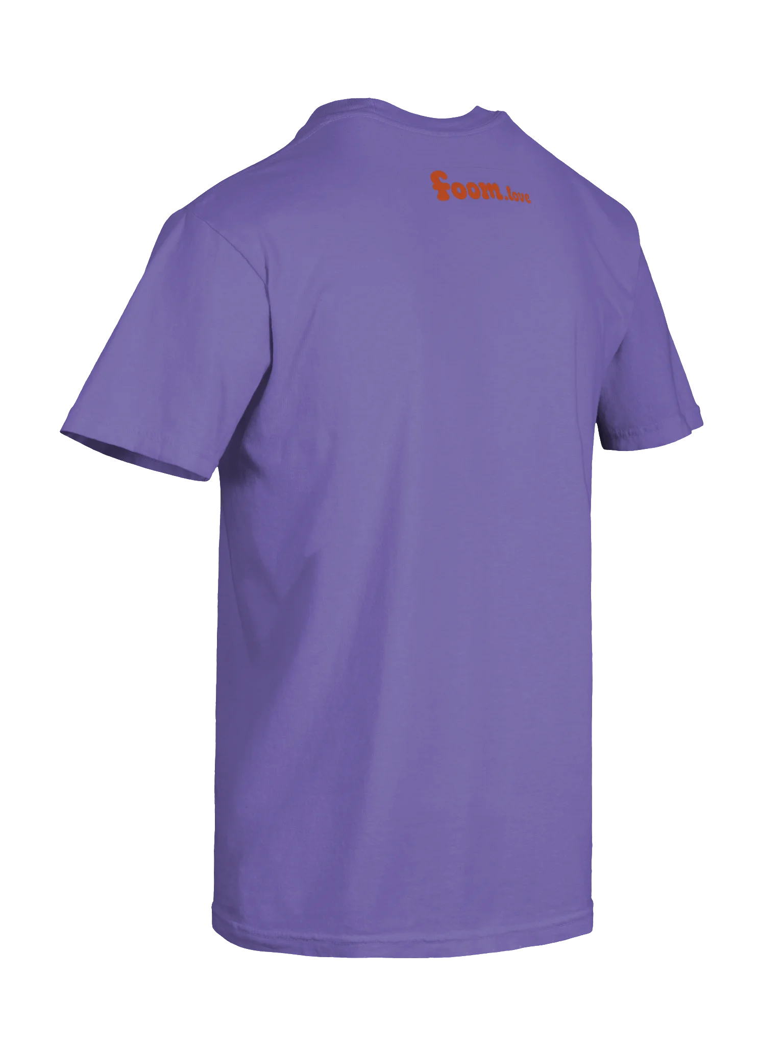 Foom! Orange Violet Bubble Splash Tee product image (9)