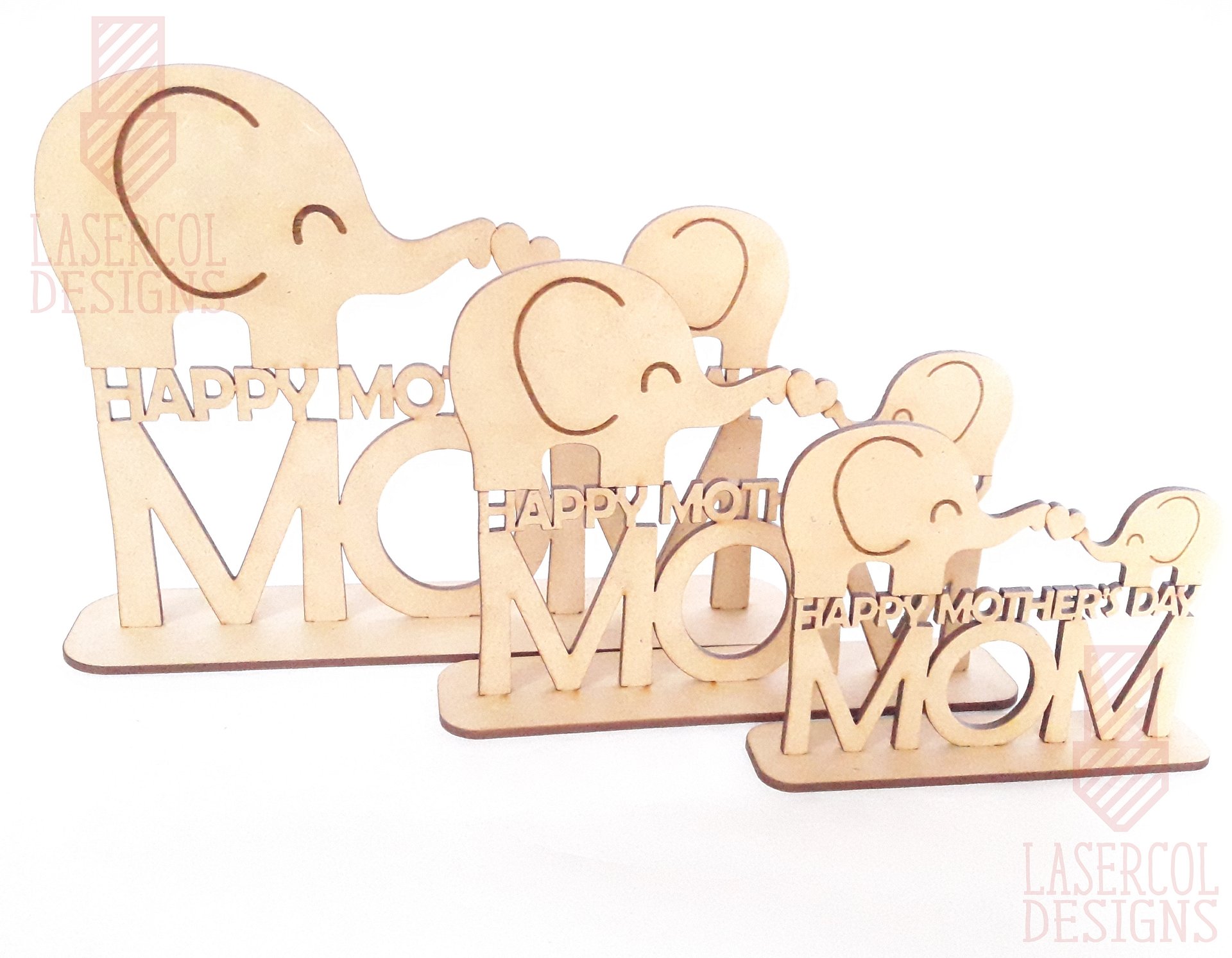 Mother's Day Gift Plaque (Three Sizes) Set 1 - Laser Cut Files product image (8)