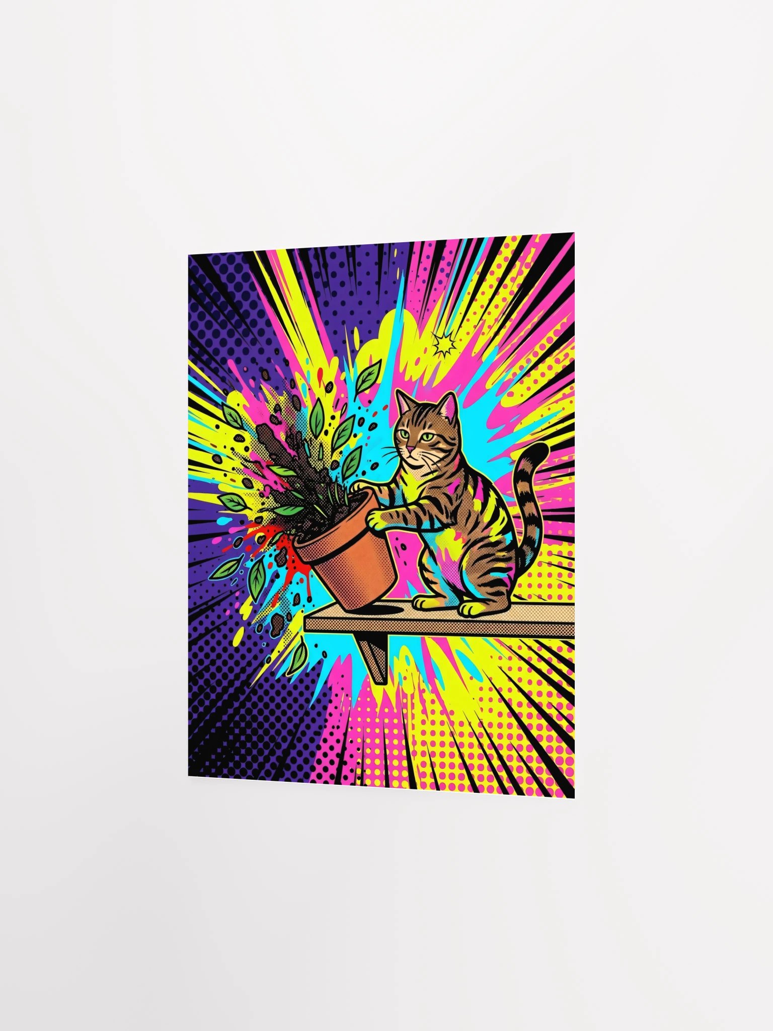 Plant Crime Tabby Poster product image (26)