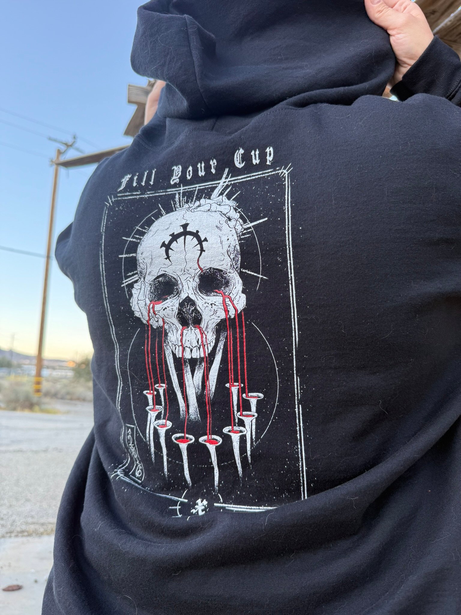 Wasted Saints 10 Year Hoodie product image (1)