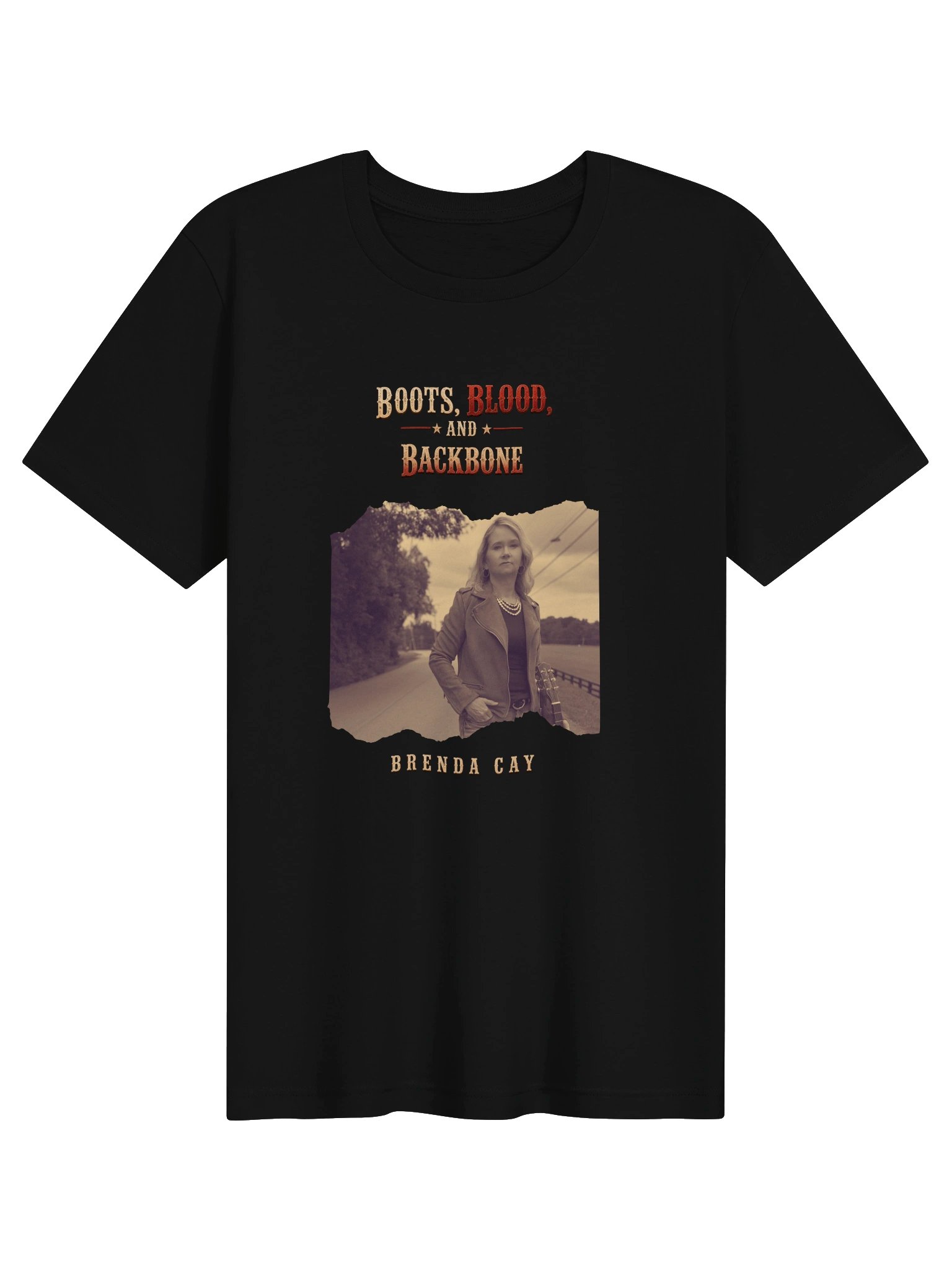 Boots, Blood & Backbone Brenda Cay Tee product image (21)