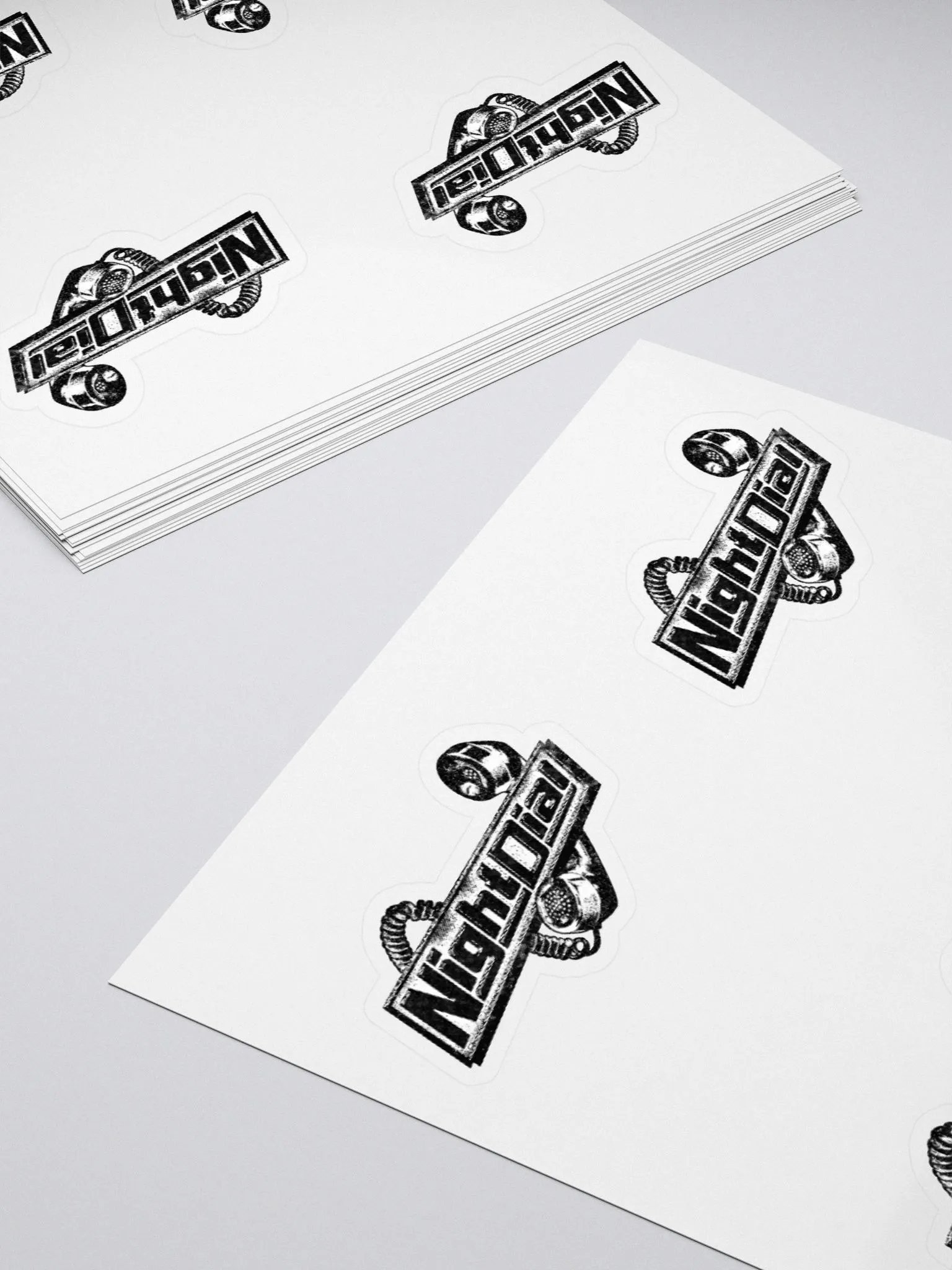 NIGHT DIAL Kiss Cut Stickers product image (12)