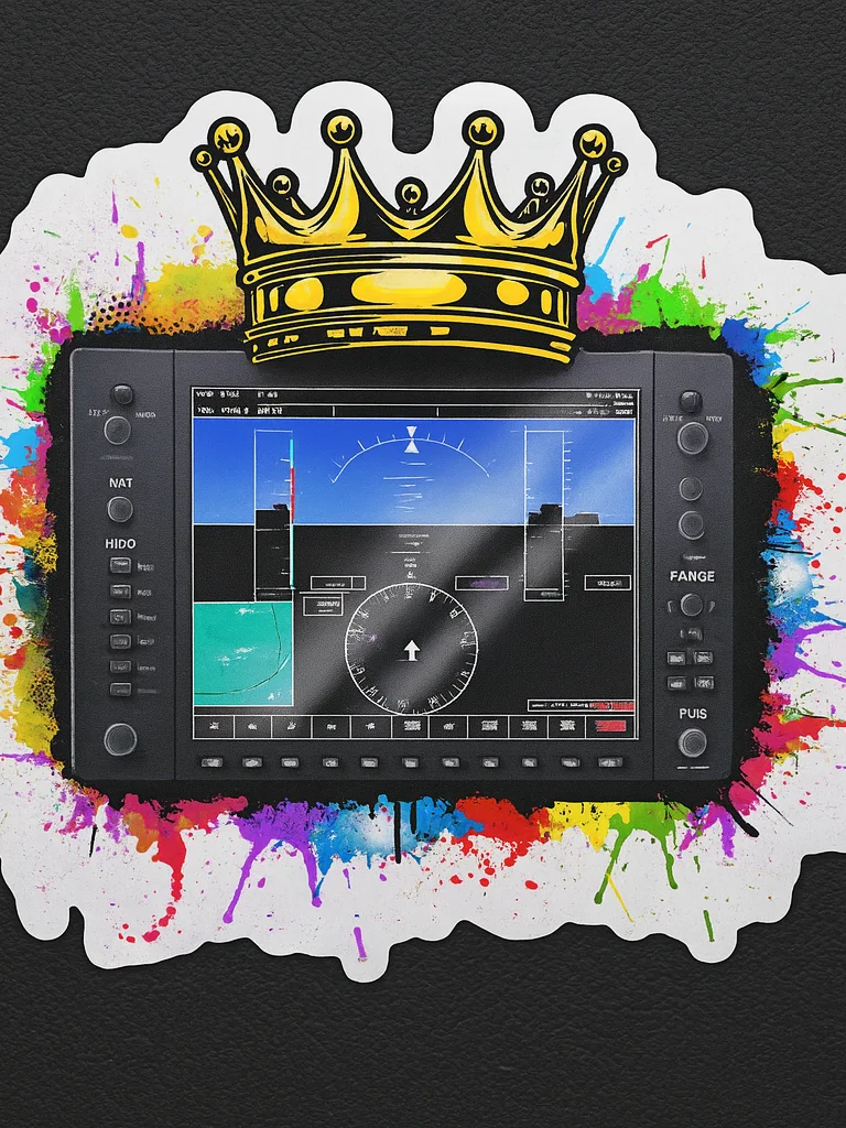 G1000 Royalty Sticker product image (1)