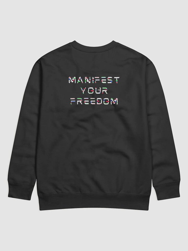 Glitch Manifest Premium Sweatshirt product image (2)