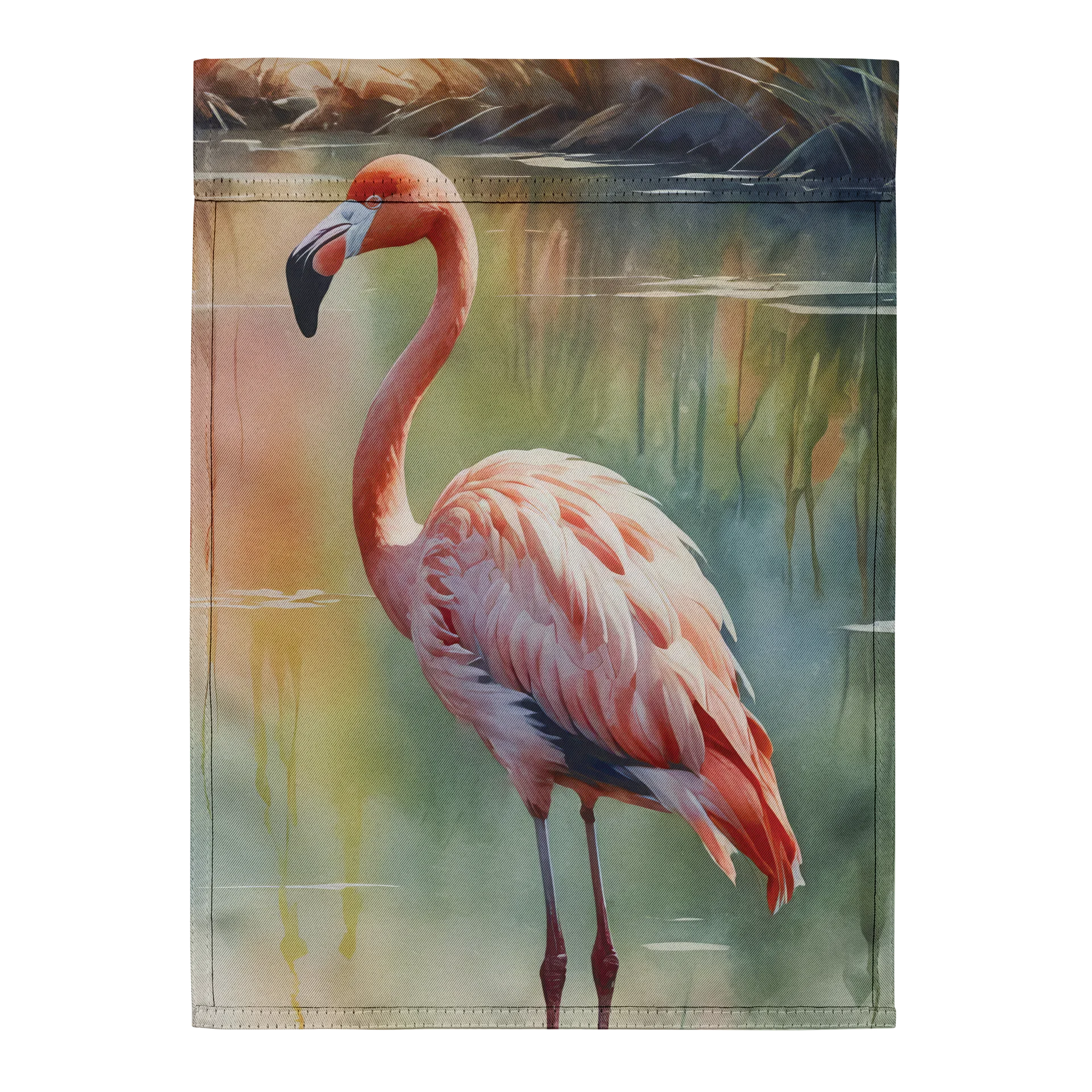 Flamingo Garden Flag product image (3)