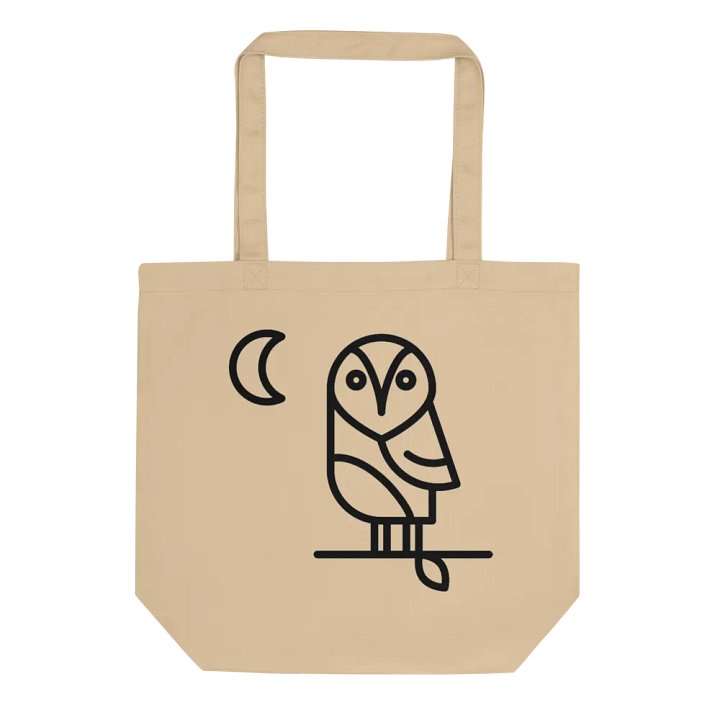 the oliveowl tote bag. product image (1)