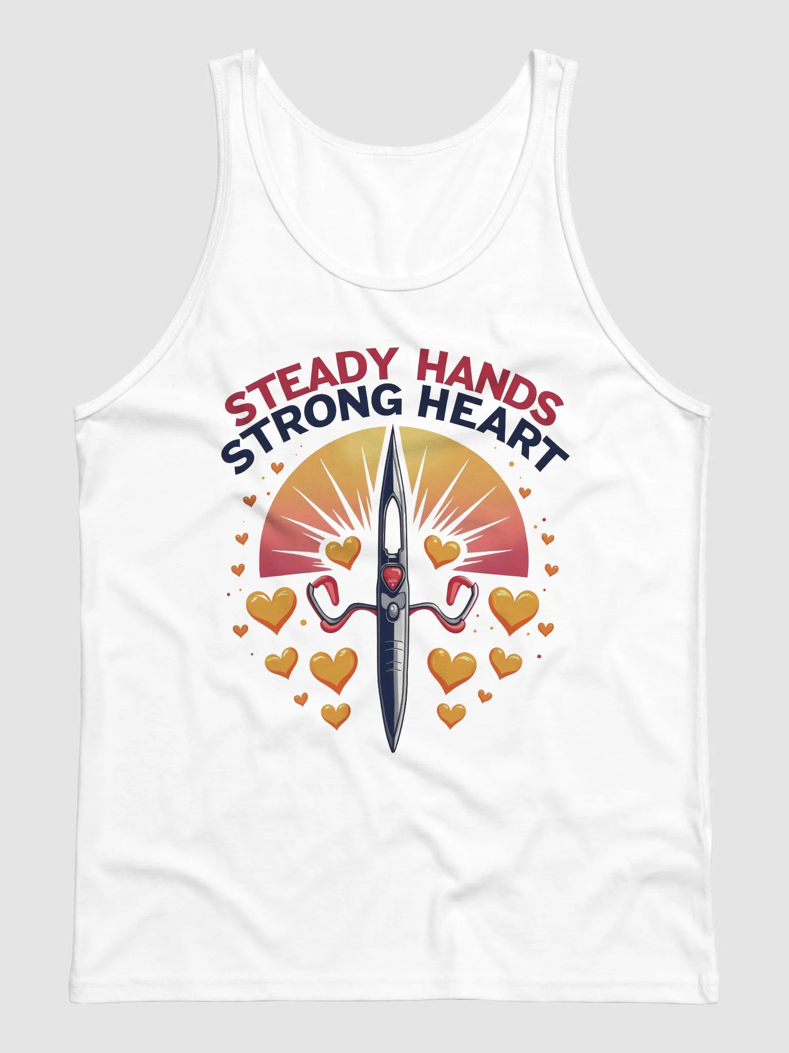 Steady Hands, Strong Heart Rowing Tank product image (1)