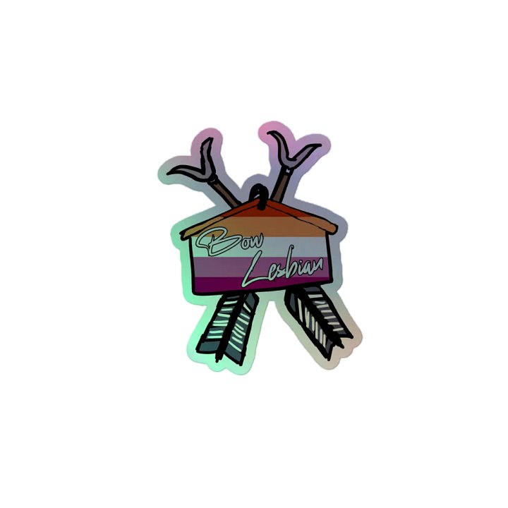 Bow Lesbian (Holographic) product image (2)