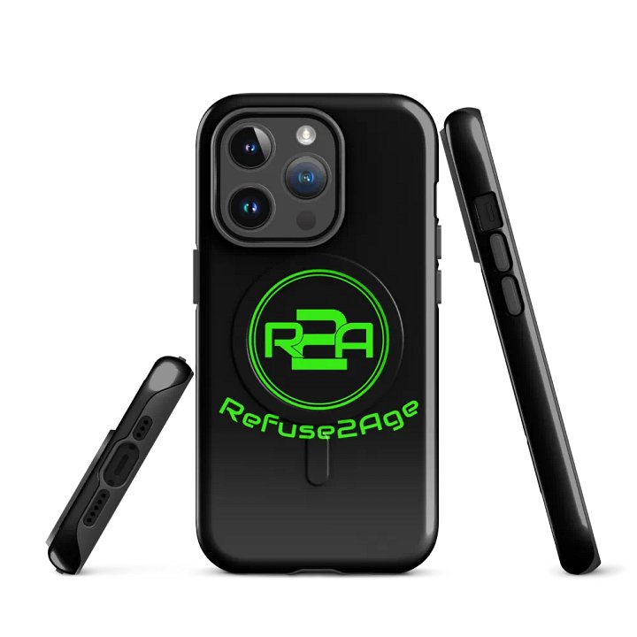 Refuse2Age Original Logo iPhone MagSafe Tough Case product image (2)