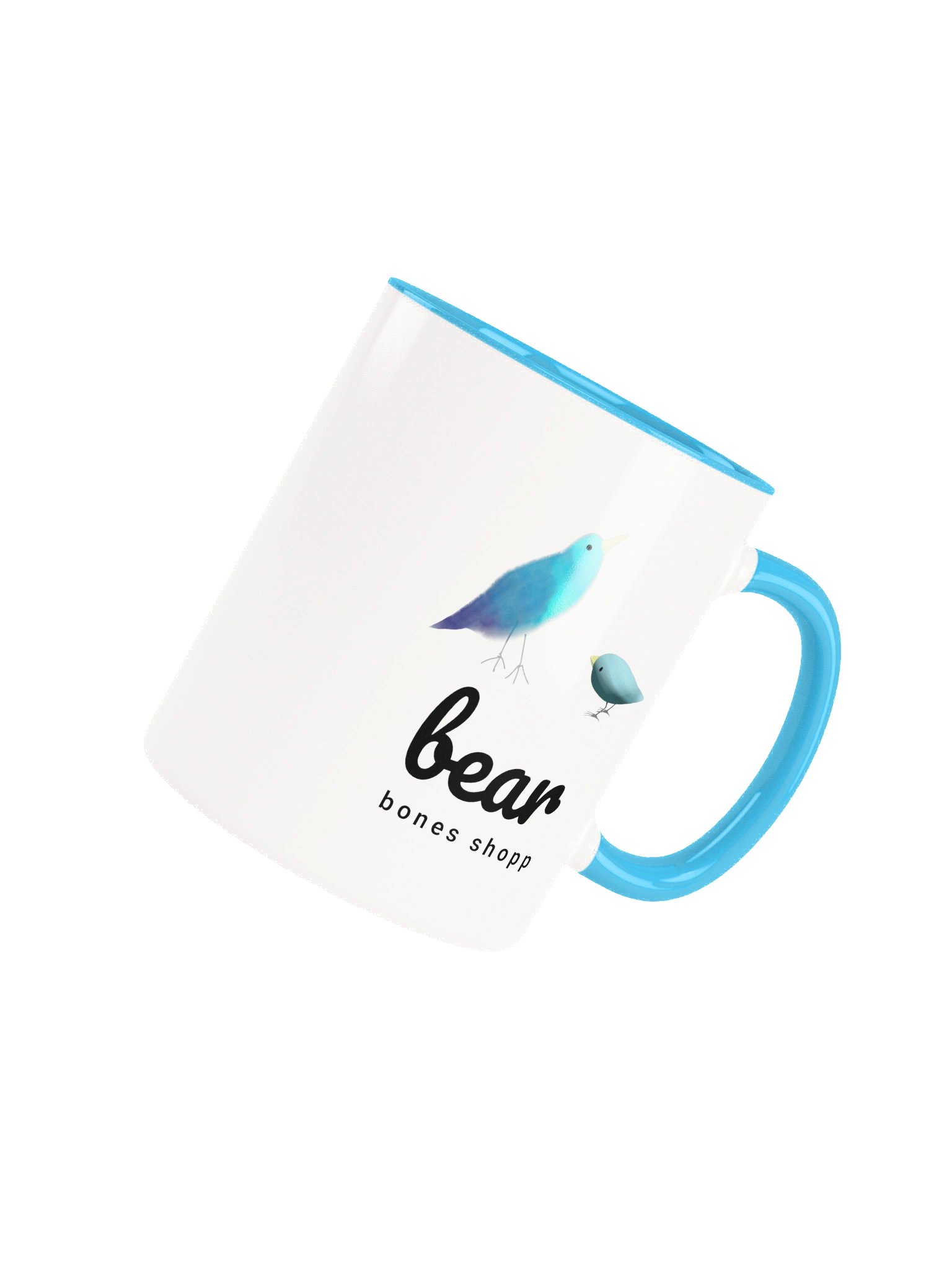 Blue and Bluish Bird Mug product image (4)