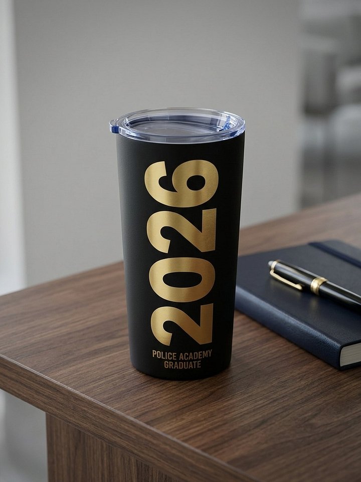 2026 Tumbler – Police Academy Graduate Travel Mug product image (1)
