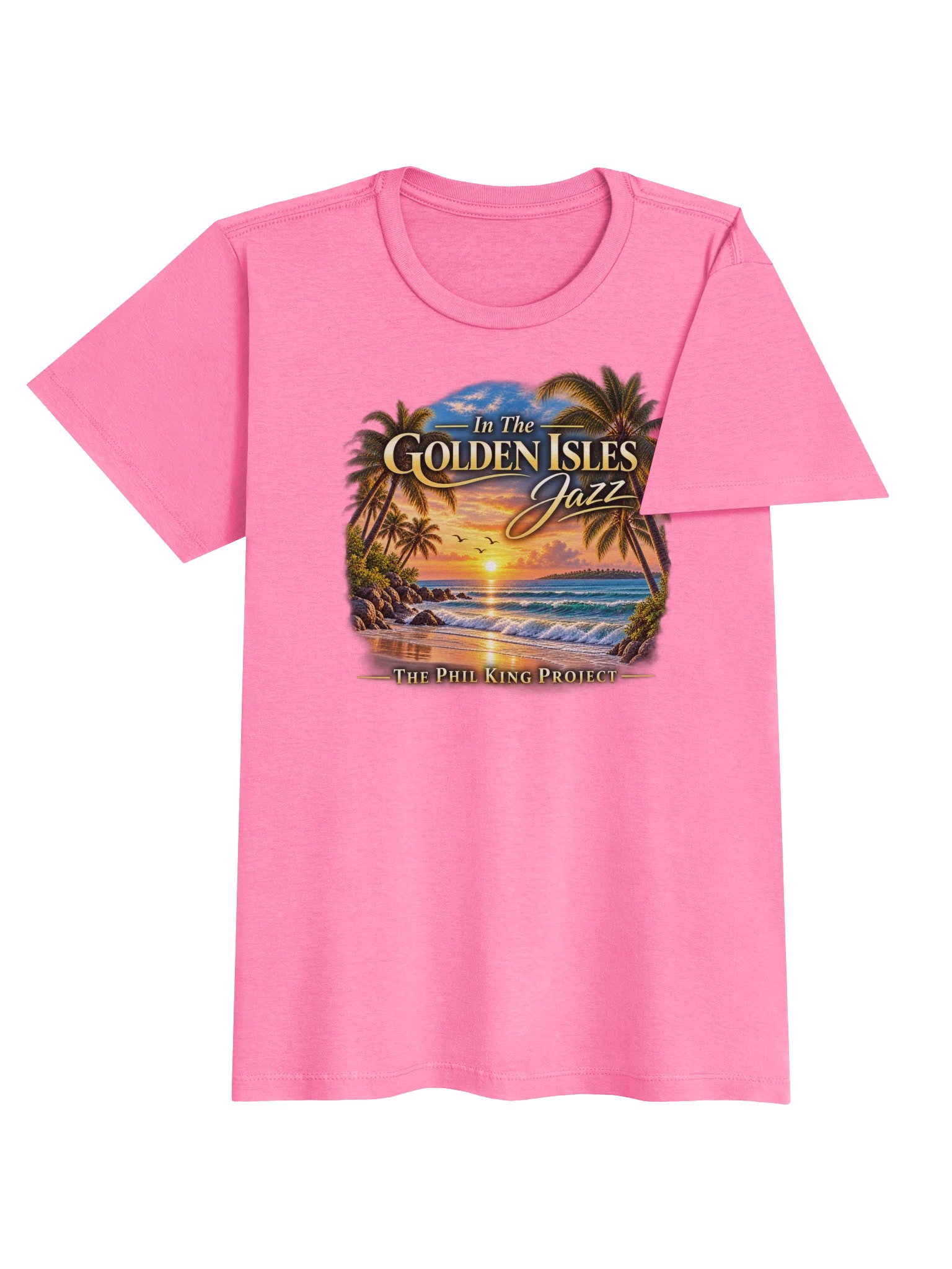 In The Golden Isles Jazz — Ladies Fit T-Shirt product image (6)
