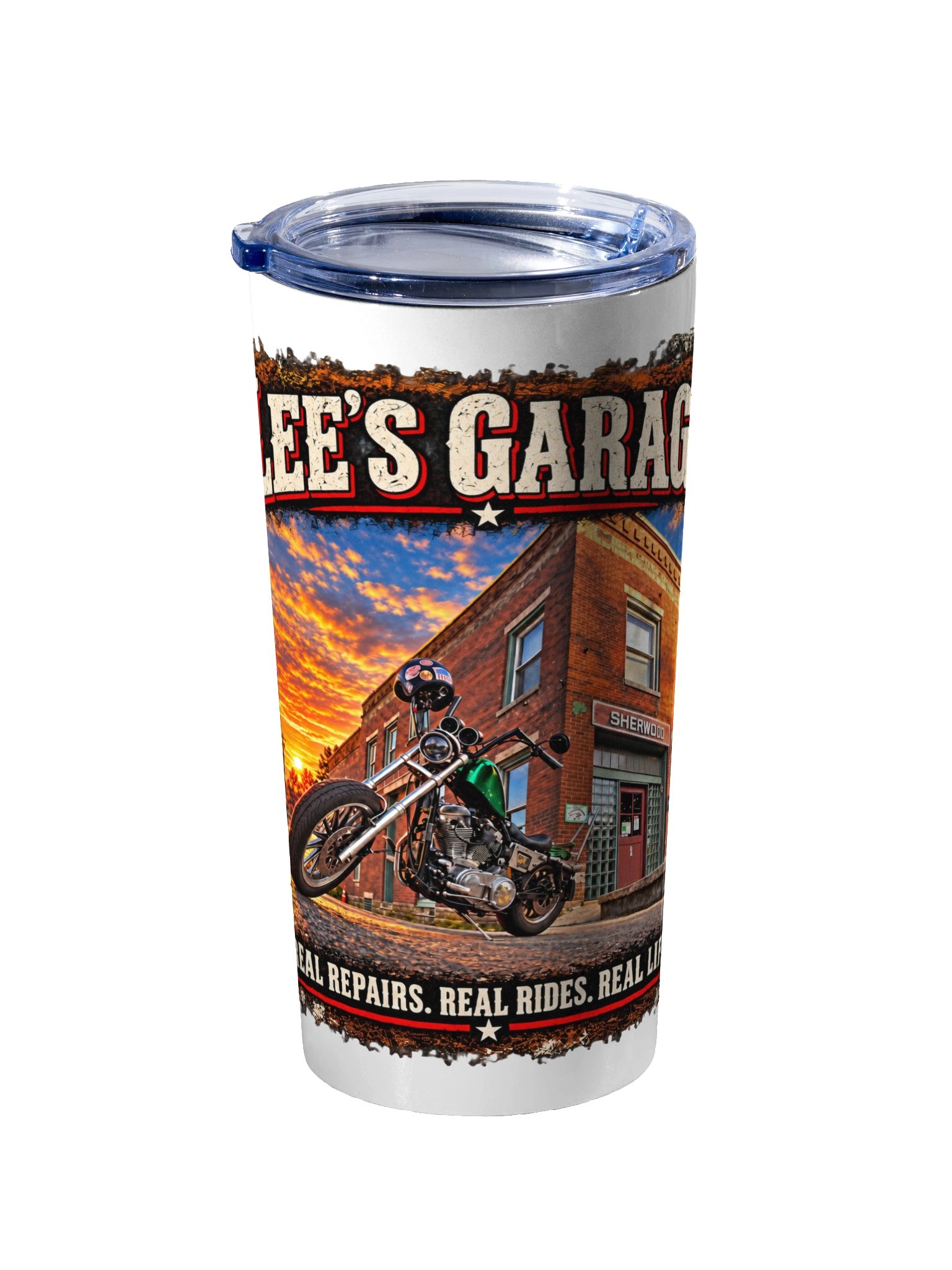 Lee’s Garage Chopper Tumbler product image (2)