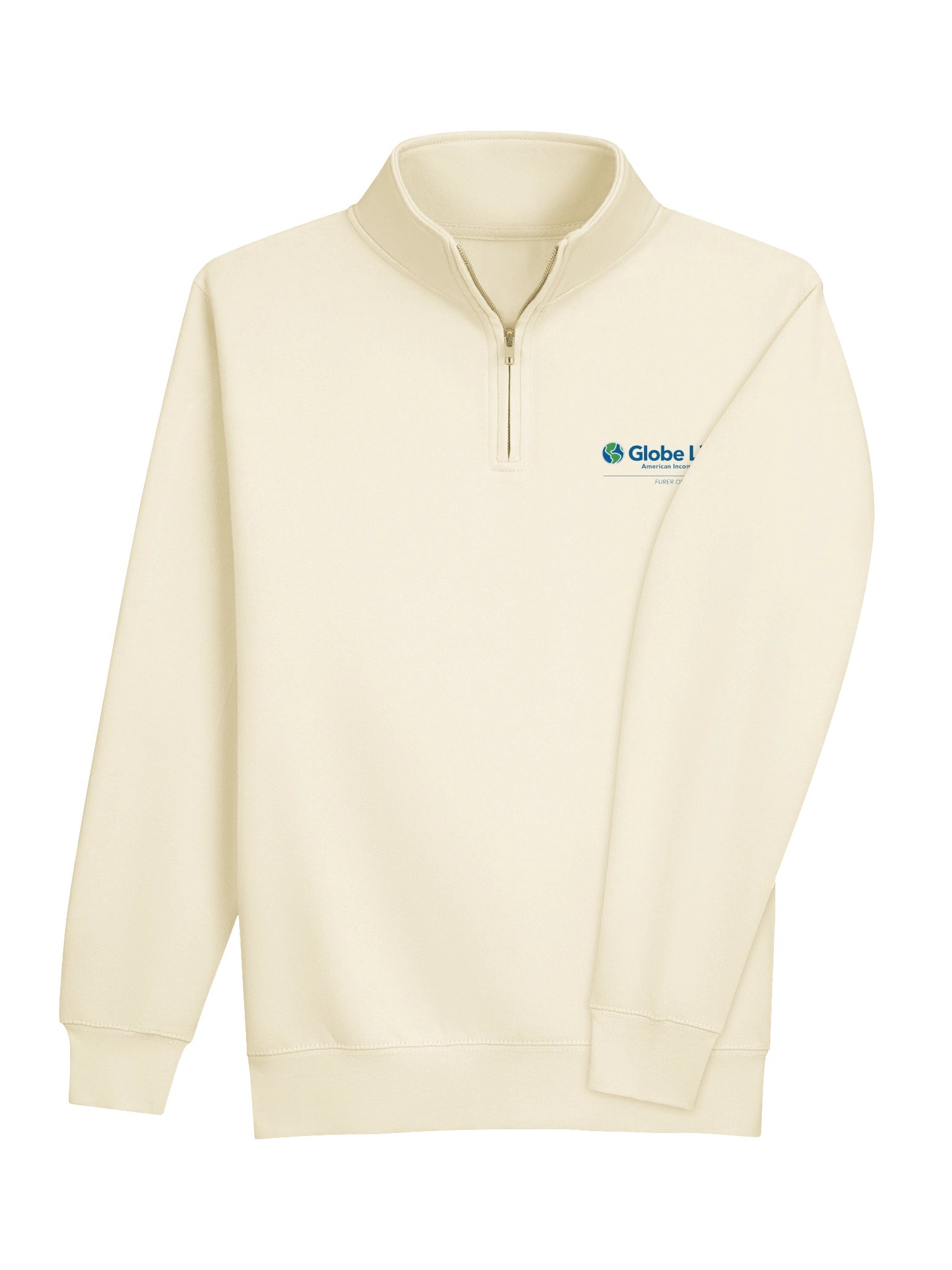 Furer Organization Cream Quarter Zip product image (4)