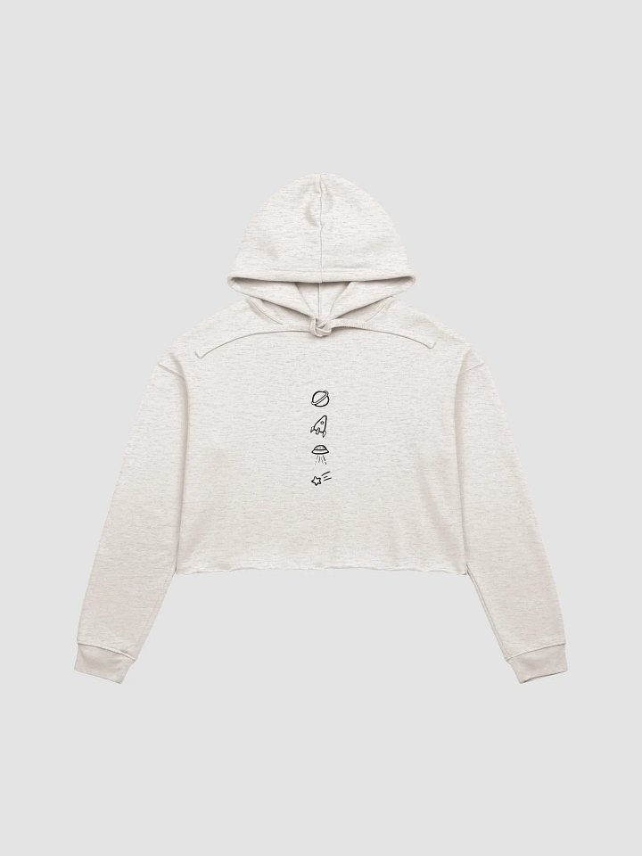 Galactic Dreams Crop Hoodie product image (1)