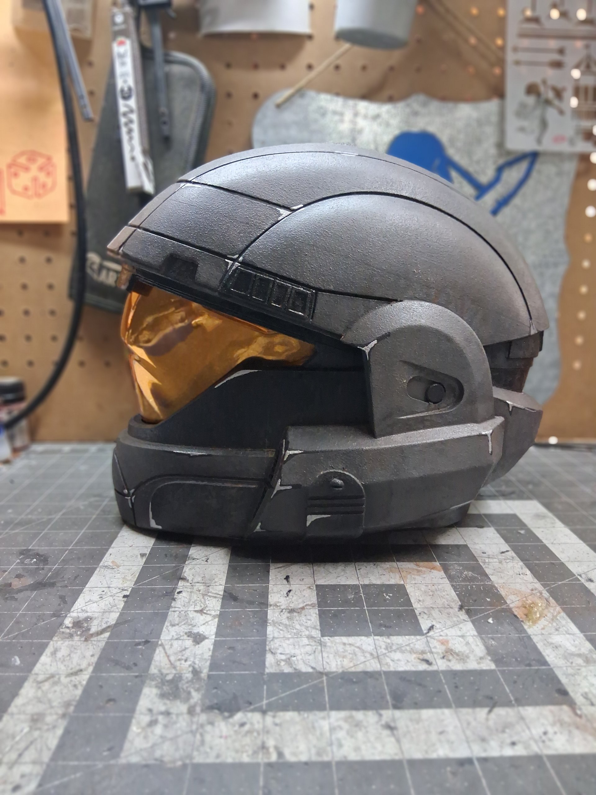 reach odst delta helmet prop. 3-D printed Standard version product image (8)