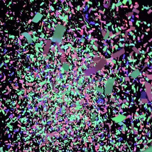 Pretty sure I was directly under the confetti cannon when we went cosmic.