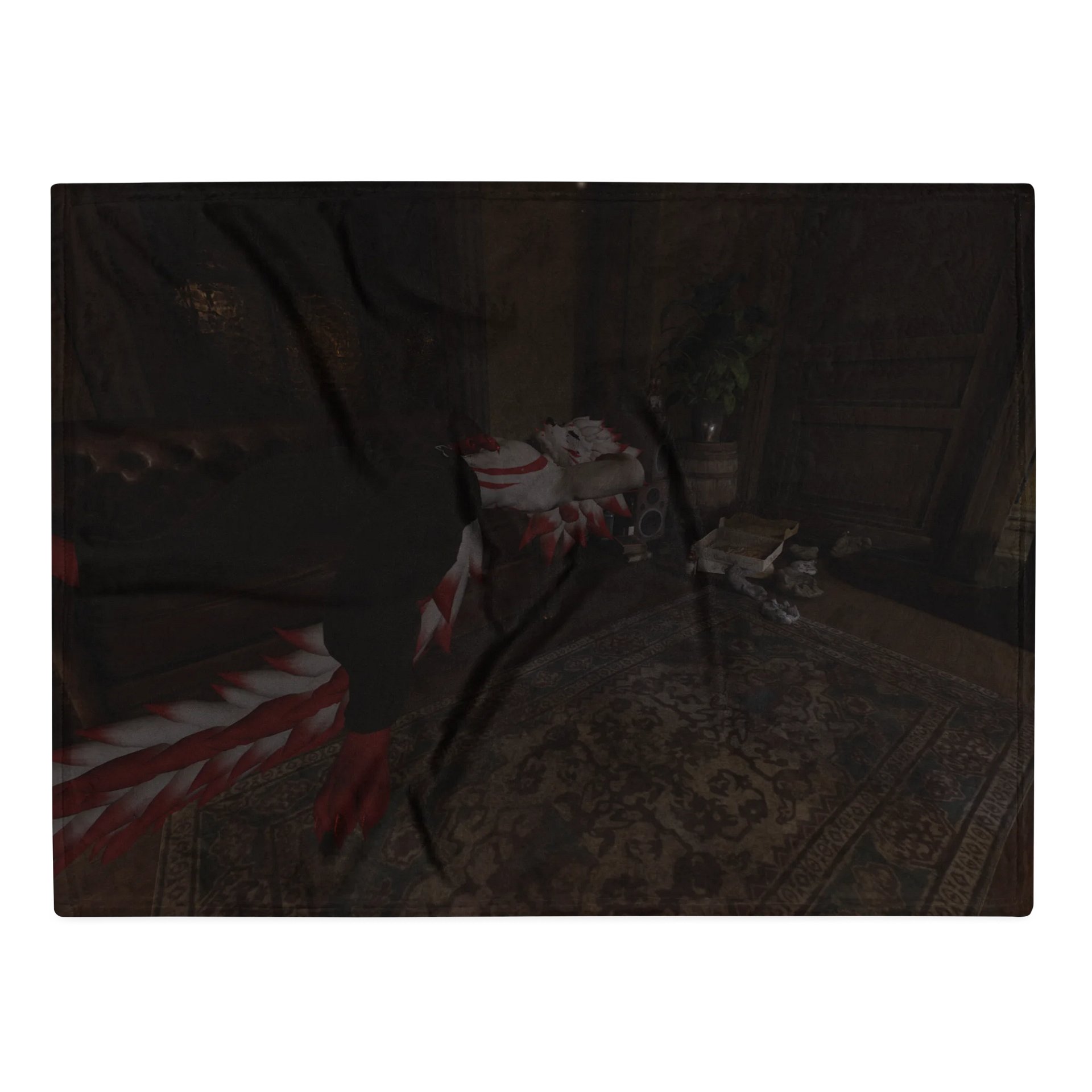 Nightbeast Niko Throw Blanket product image (2)