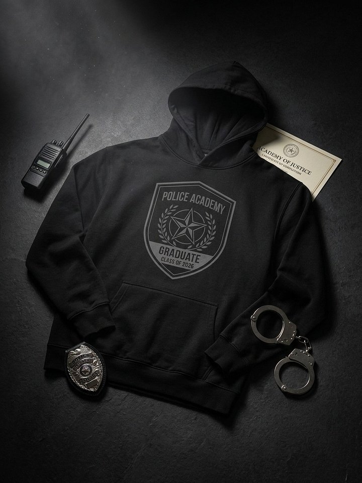 Police Academy Graduate Hoodie Class of 2026 product image (1)