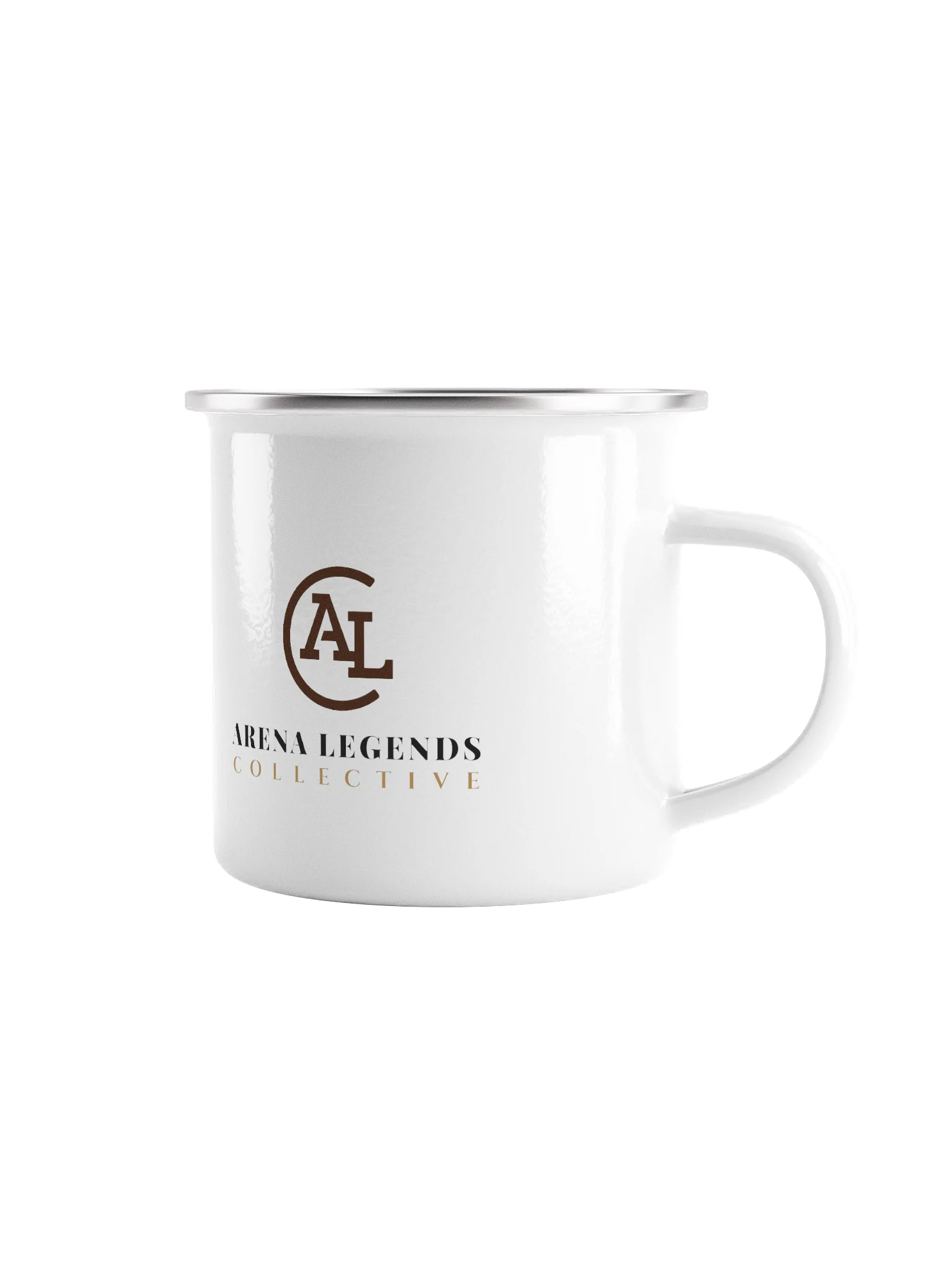 Arena Legends Collective Enamel Camping Mug – Rustic Outdoor Coffee Cup product image (2)