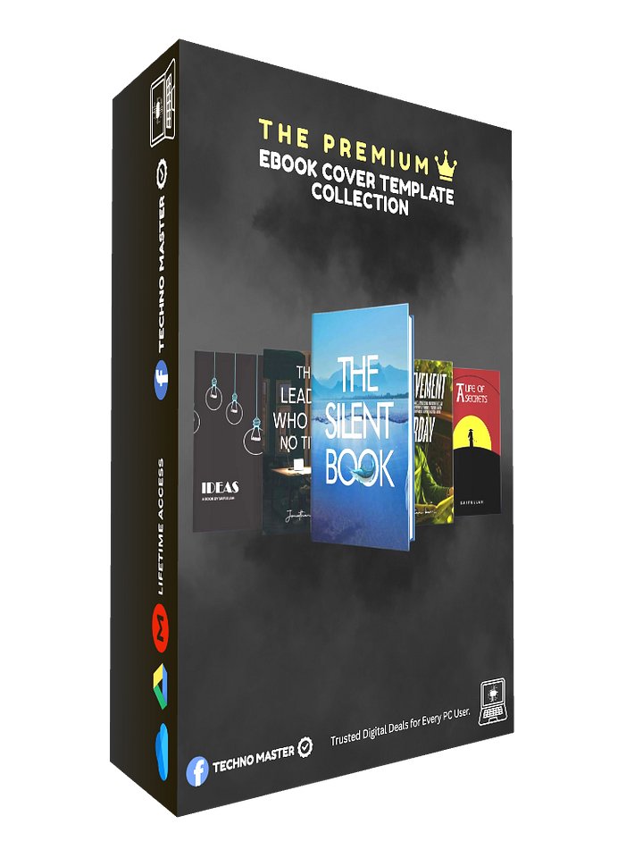 10+ eBook Cover Templates – Editable, Print-Ready Designs for Authors and Publishers product image (1)