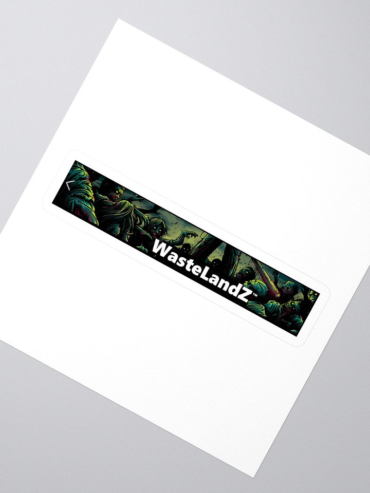WasteLandZ Kiss cut sticker product image (2)