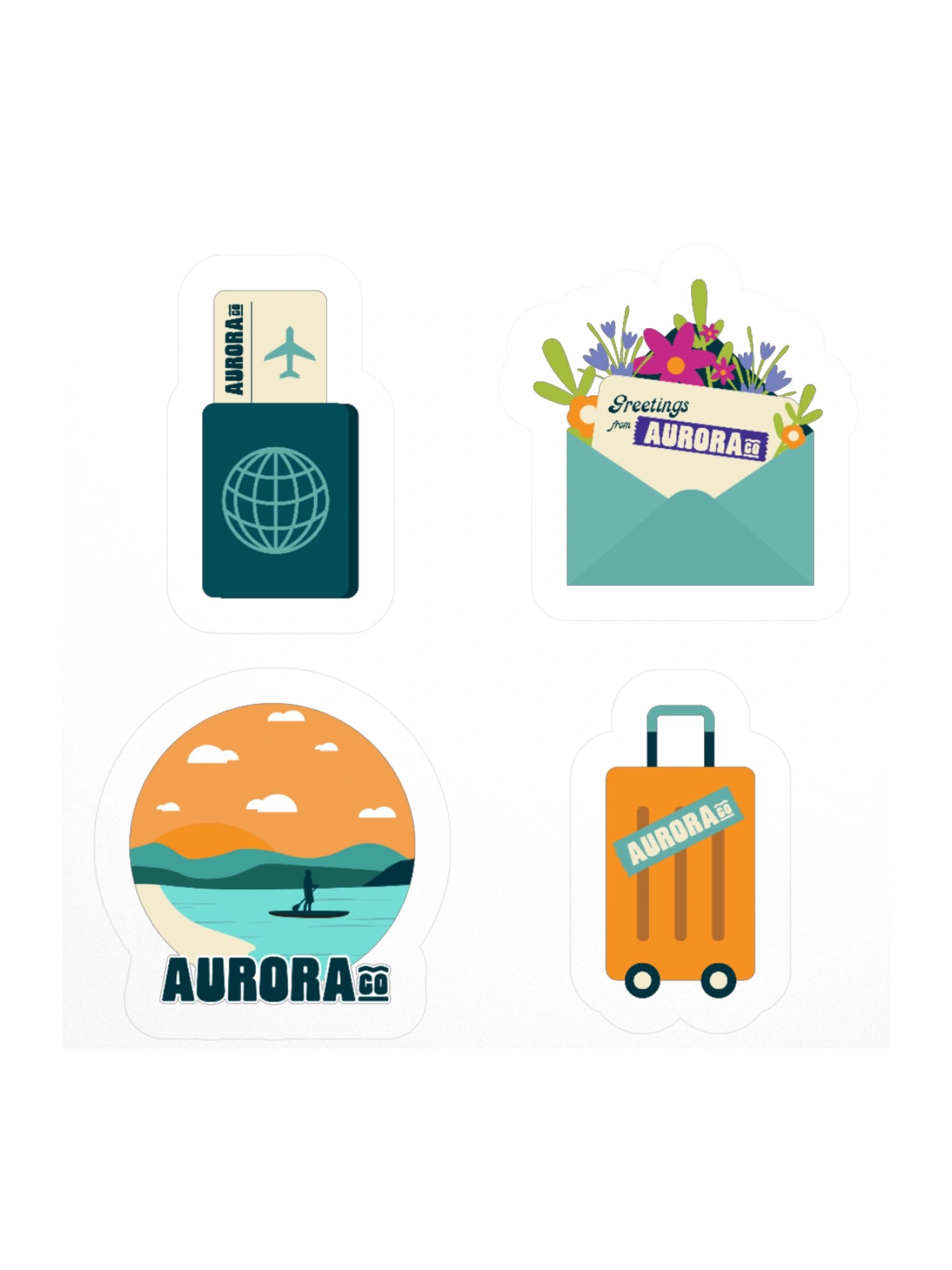 Aurora Sticker Set product image (1)