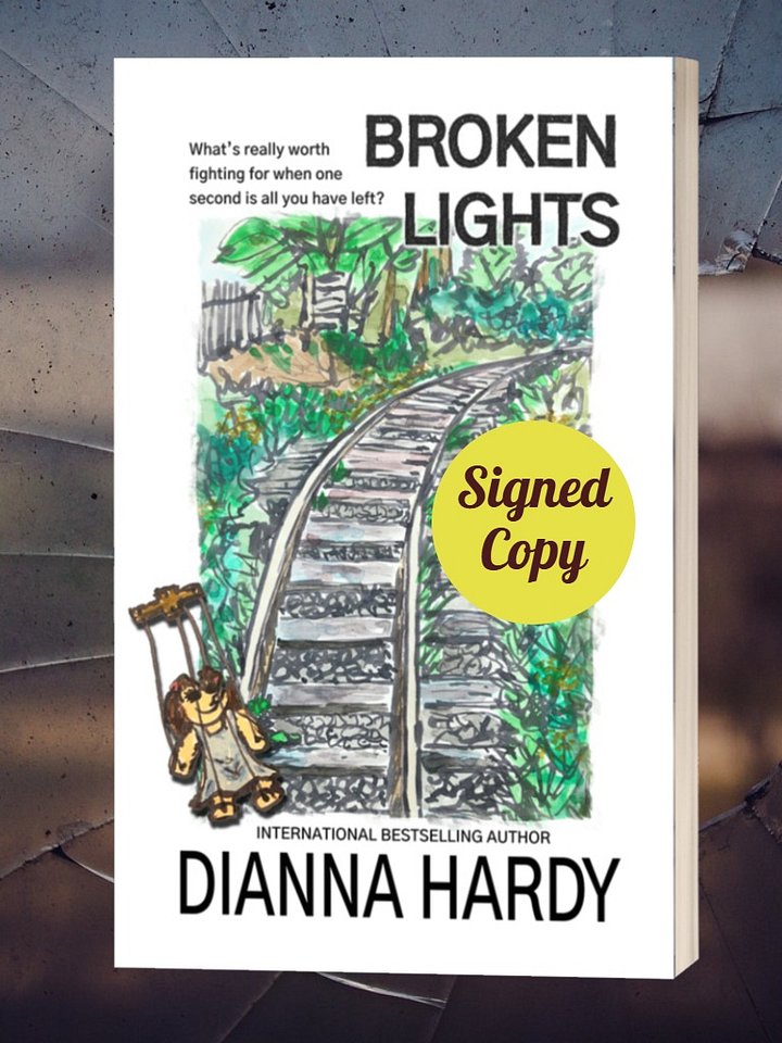 Broken Lights, signed paperback (standard or illustrated cover edition) product image (2)