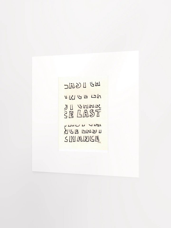 last chance panel card print product image (2)