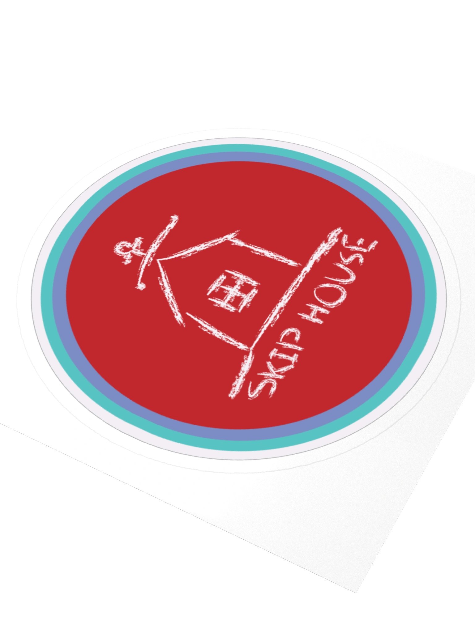 Skip House Badge Sticker product image (3)