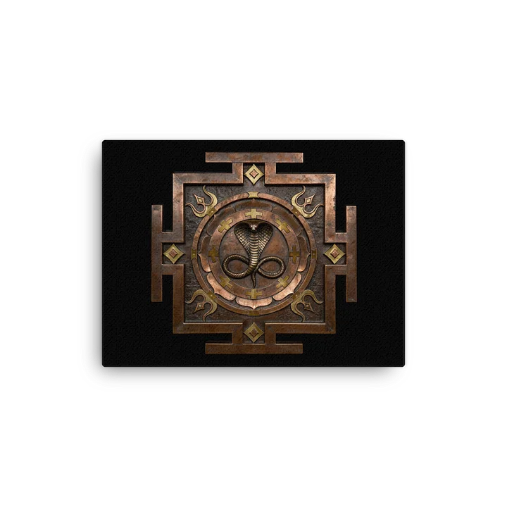 Sacred Naga of Bengalore: Premium Vyana Prana Canvas product image (13)