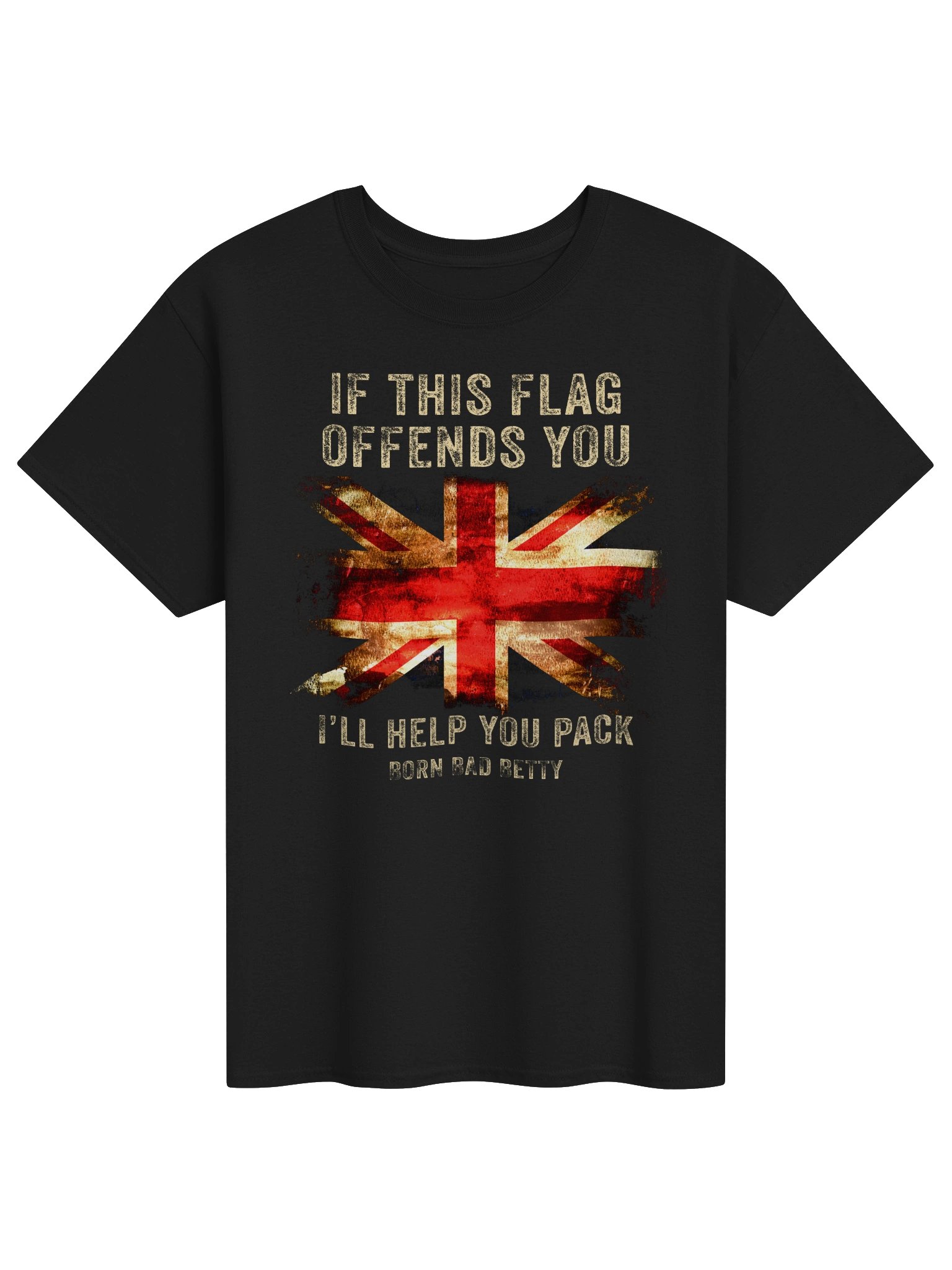 Distressed Union Jack Protest Tee product image (2)