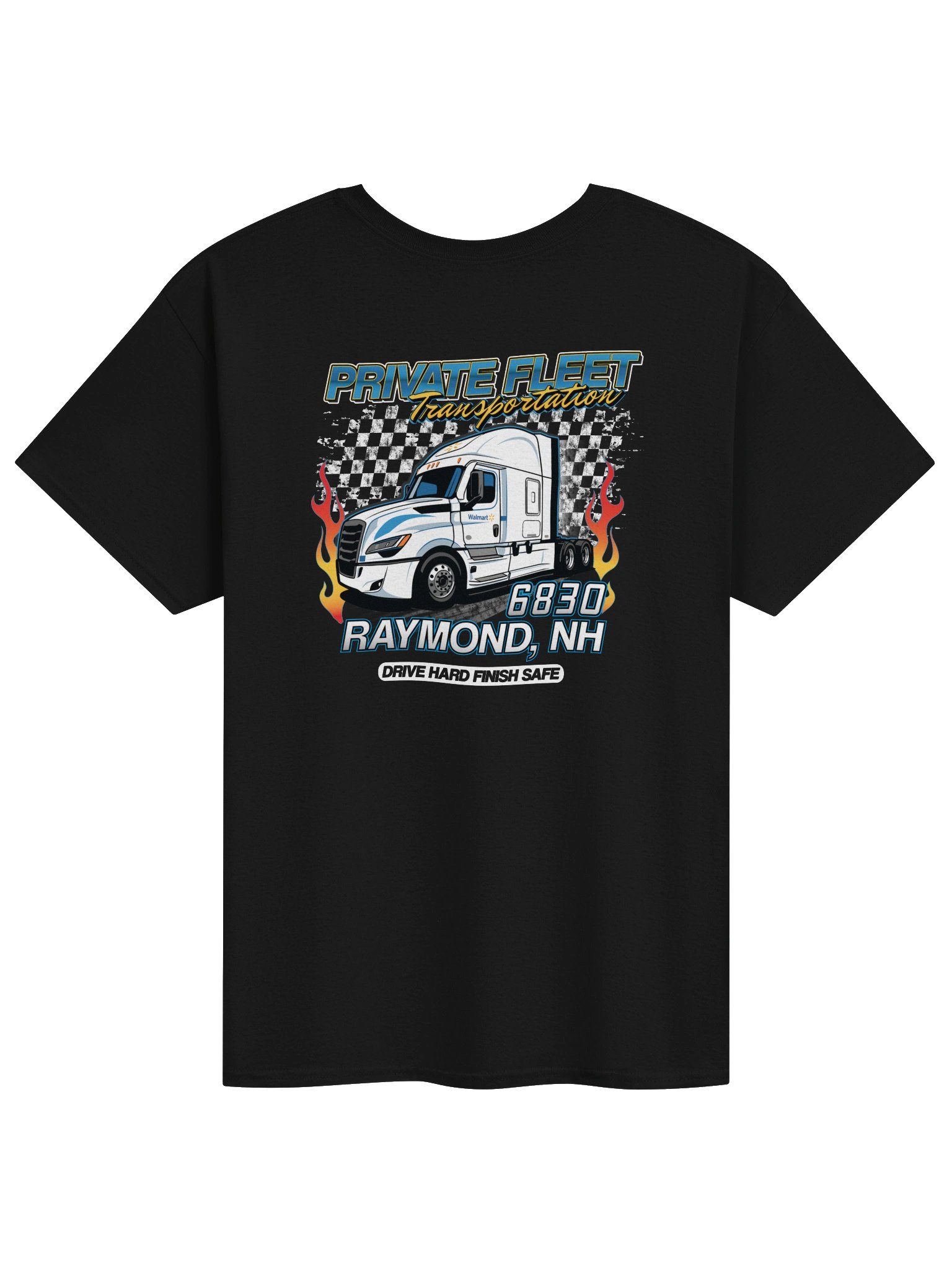 6830 Raymond Private Fleet Racing Theme T-shirt product image (1)