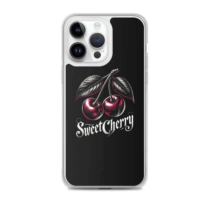 Sweet Cherry Delight iPhone® MagSafe® Clear Case product image (2)