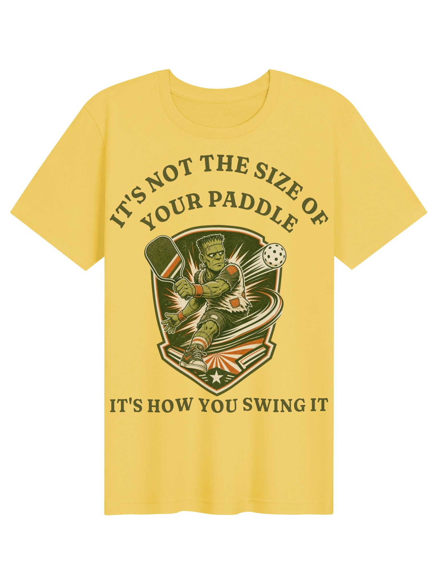 Its Not the Size of Your Paddle Pickleball T Shirt Funny Player Gift product image (2)