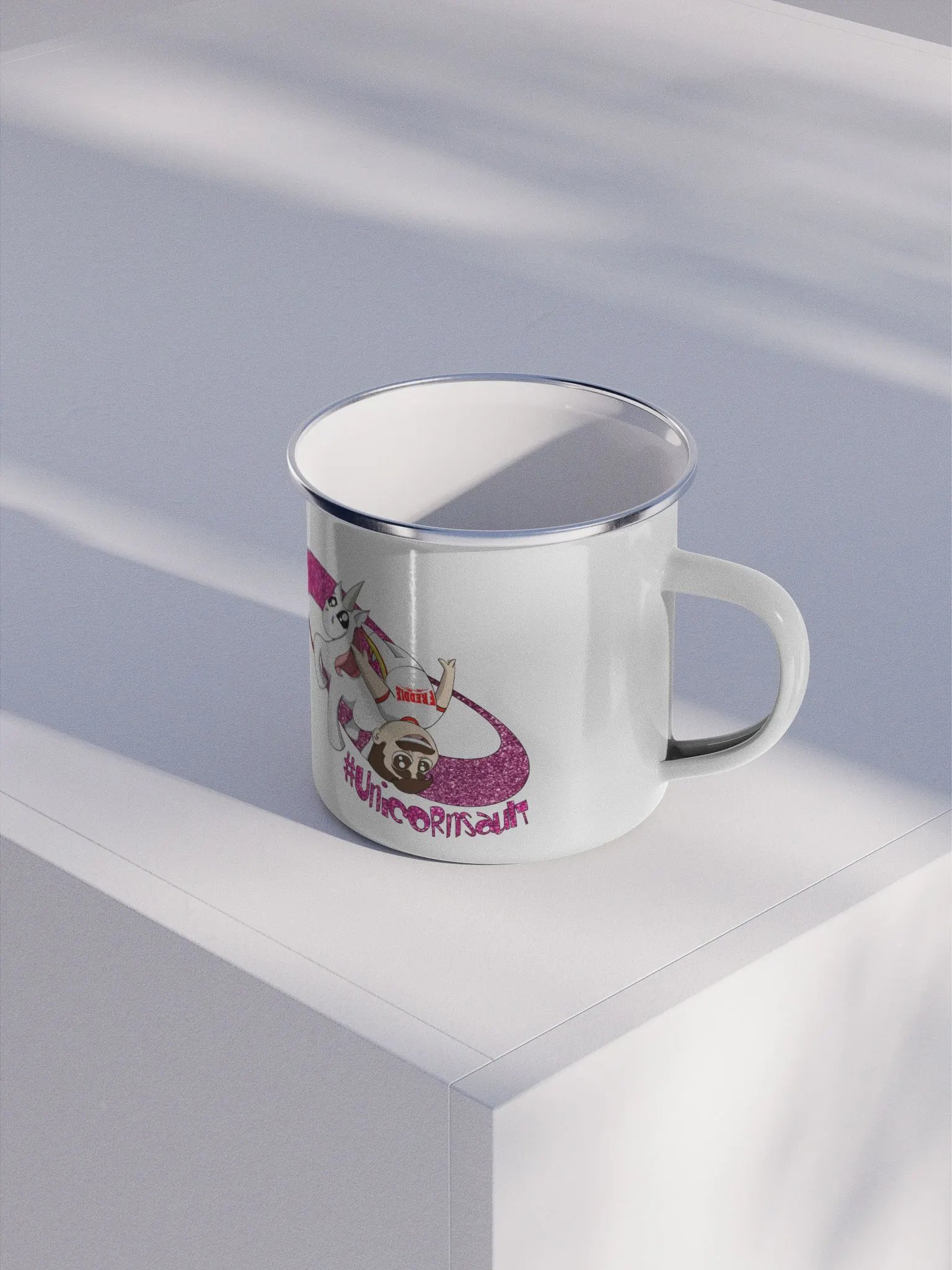 Unicornsault enamel mug product image (2)