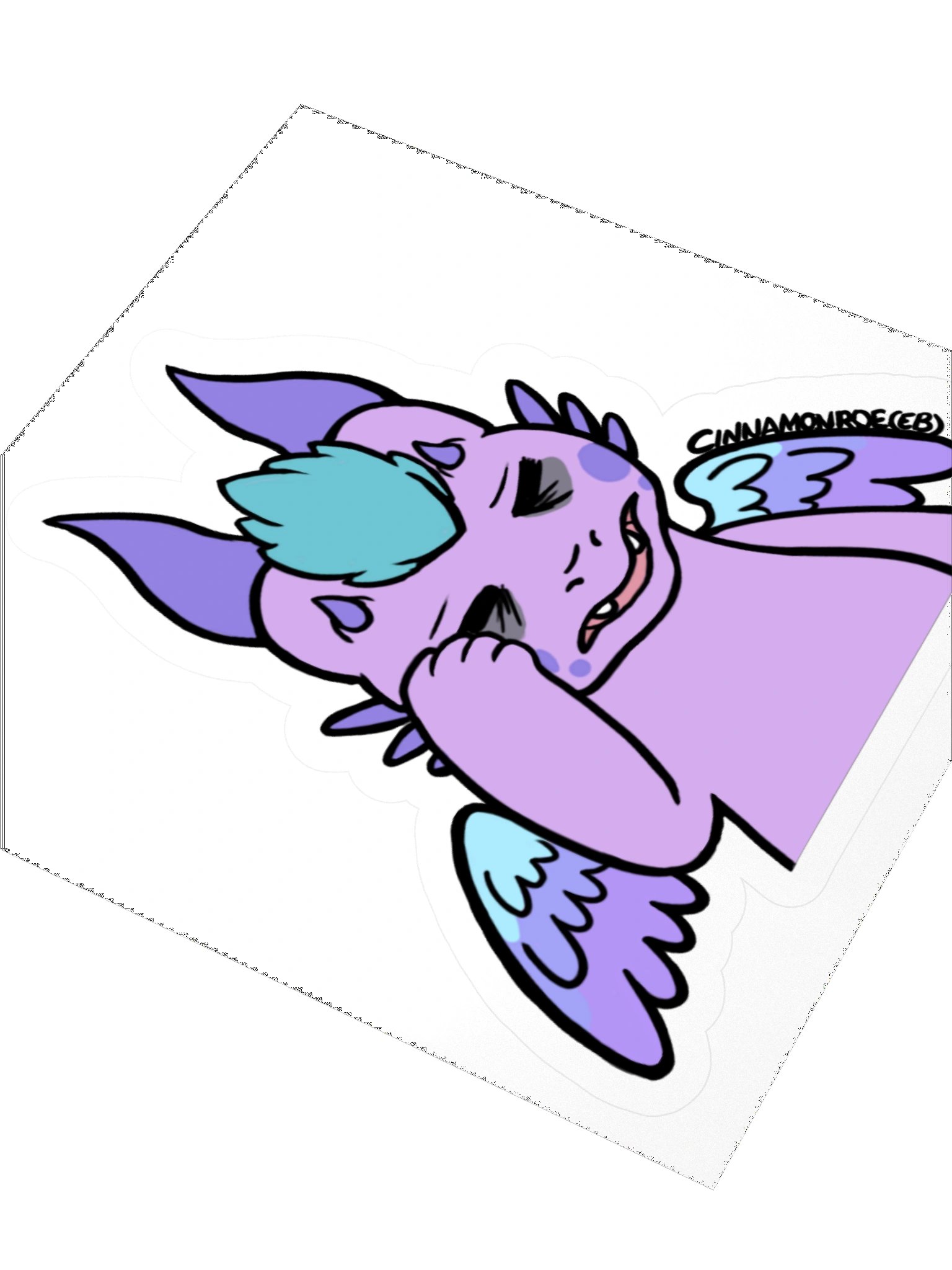 Drakin "Tired" Sticker product image (7)