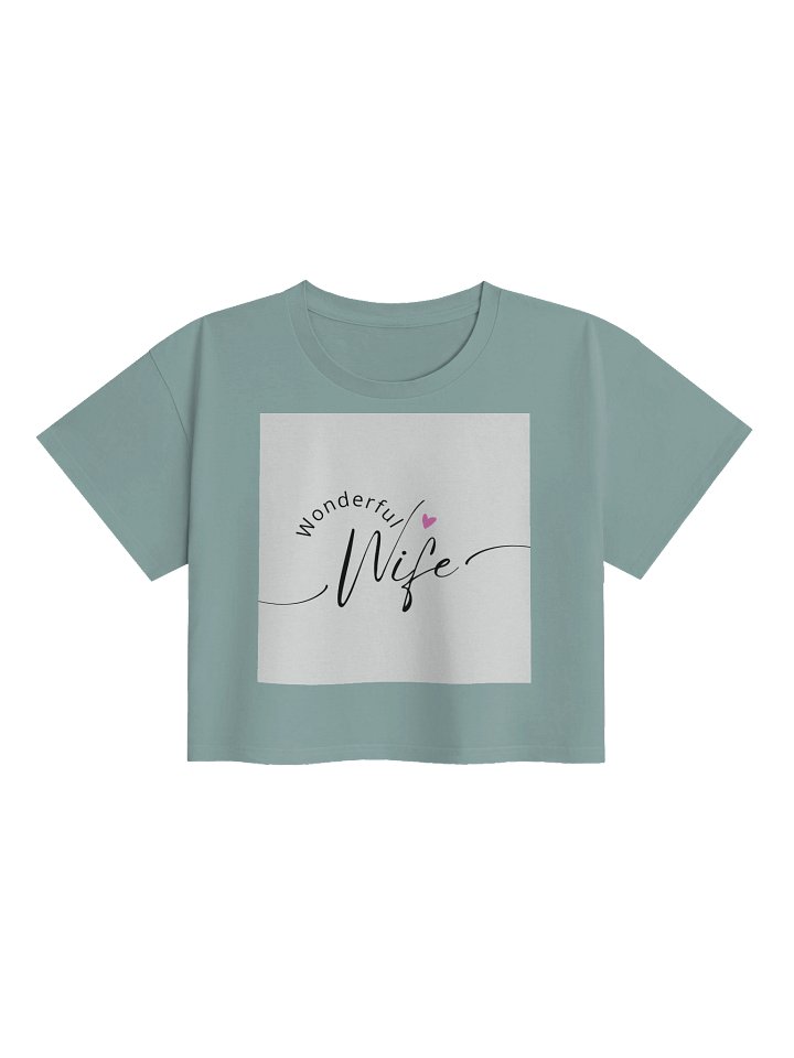 Wonderful Wife Elegant Crop Top product image (1)