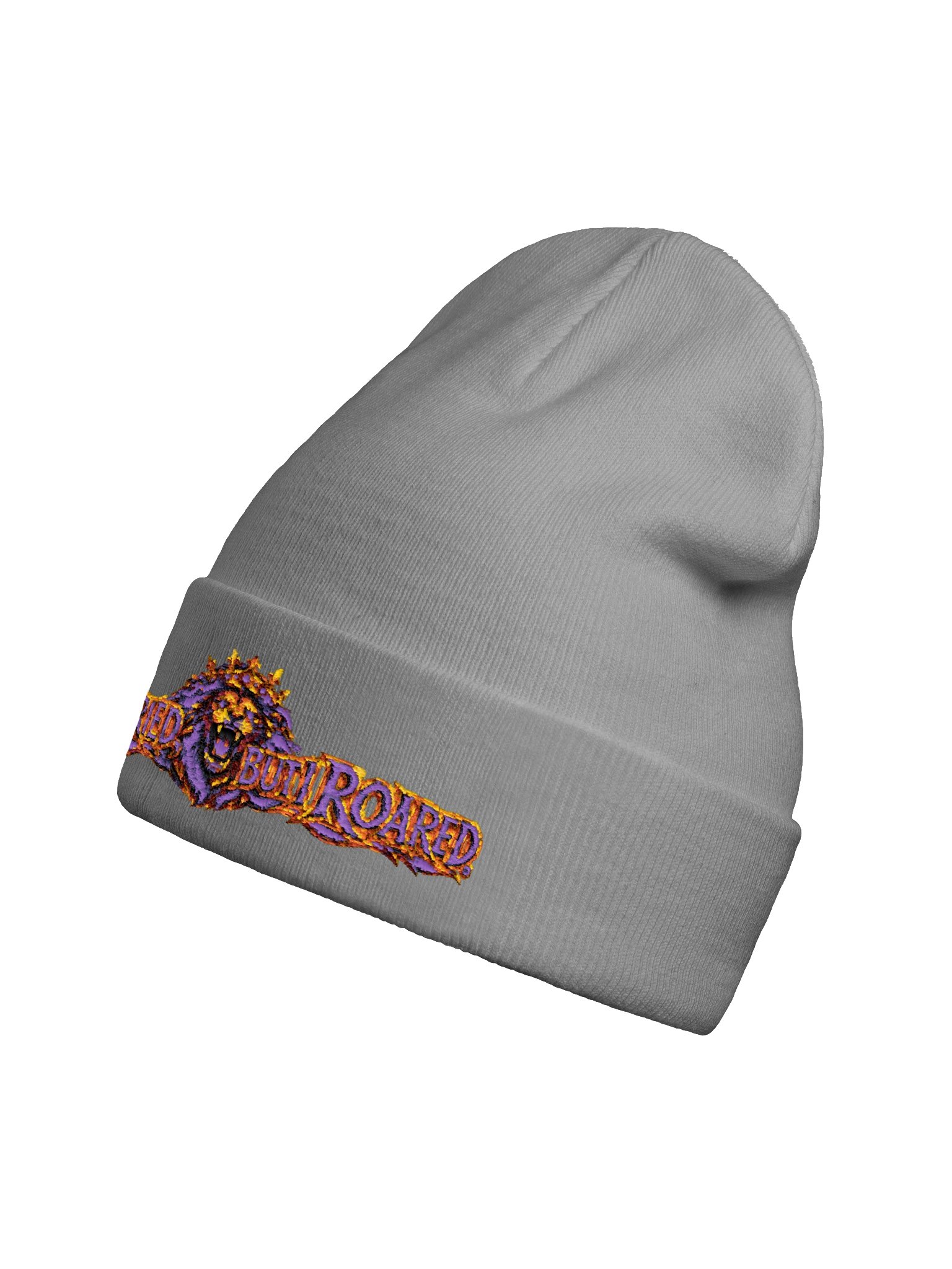 Devil Tried, But I Roared Lion Beanie product image (2)