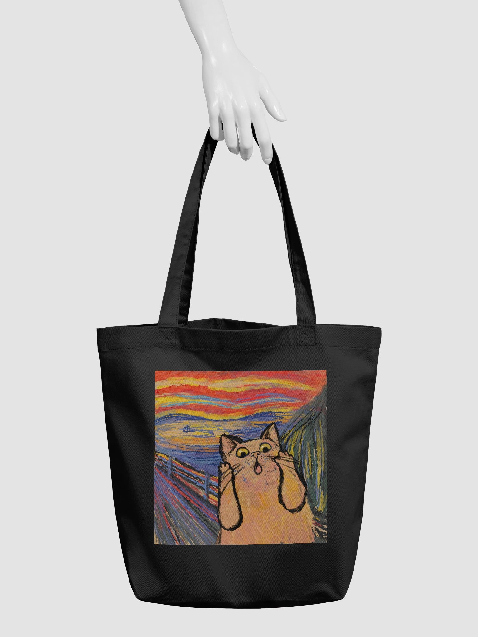 Scream Cat Painting Bag product image (3)
