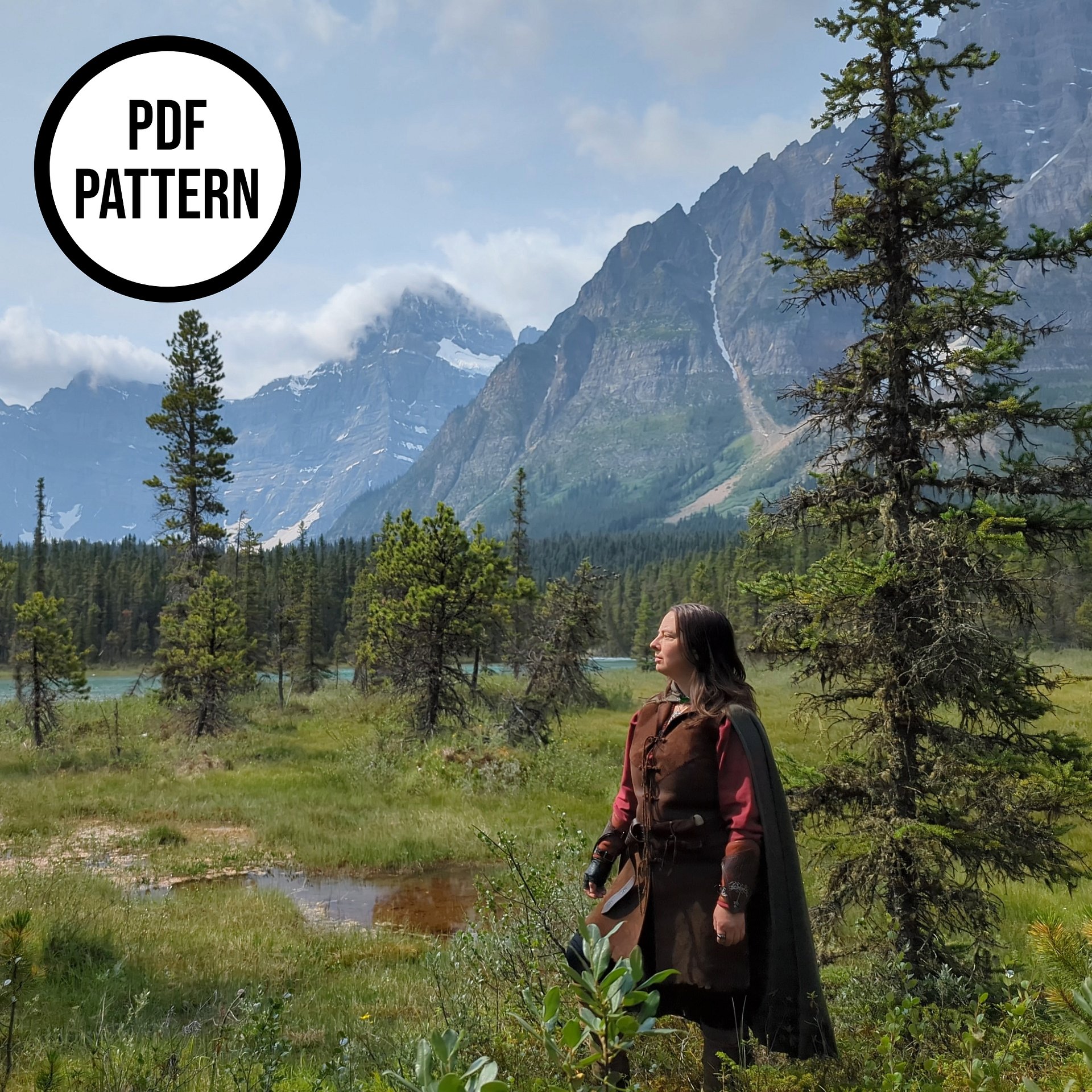 Aragorn Cosplay Belt Pattern (includes accessories!) - PDF Pattern for Leathercraft product image (9)