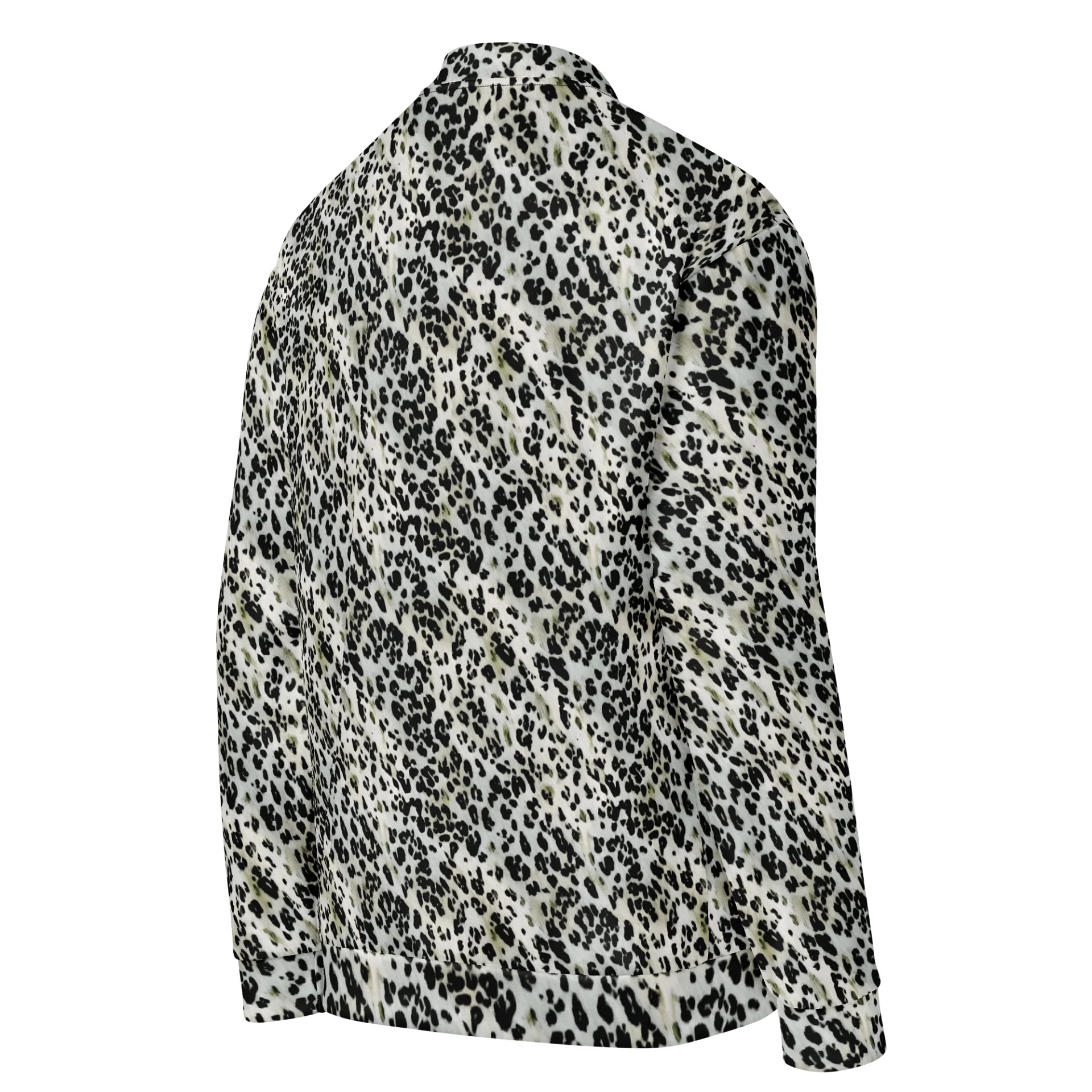 Green Leopard Bomber Jascet product image (4)