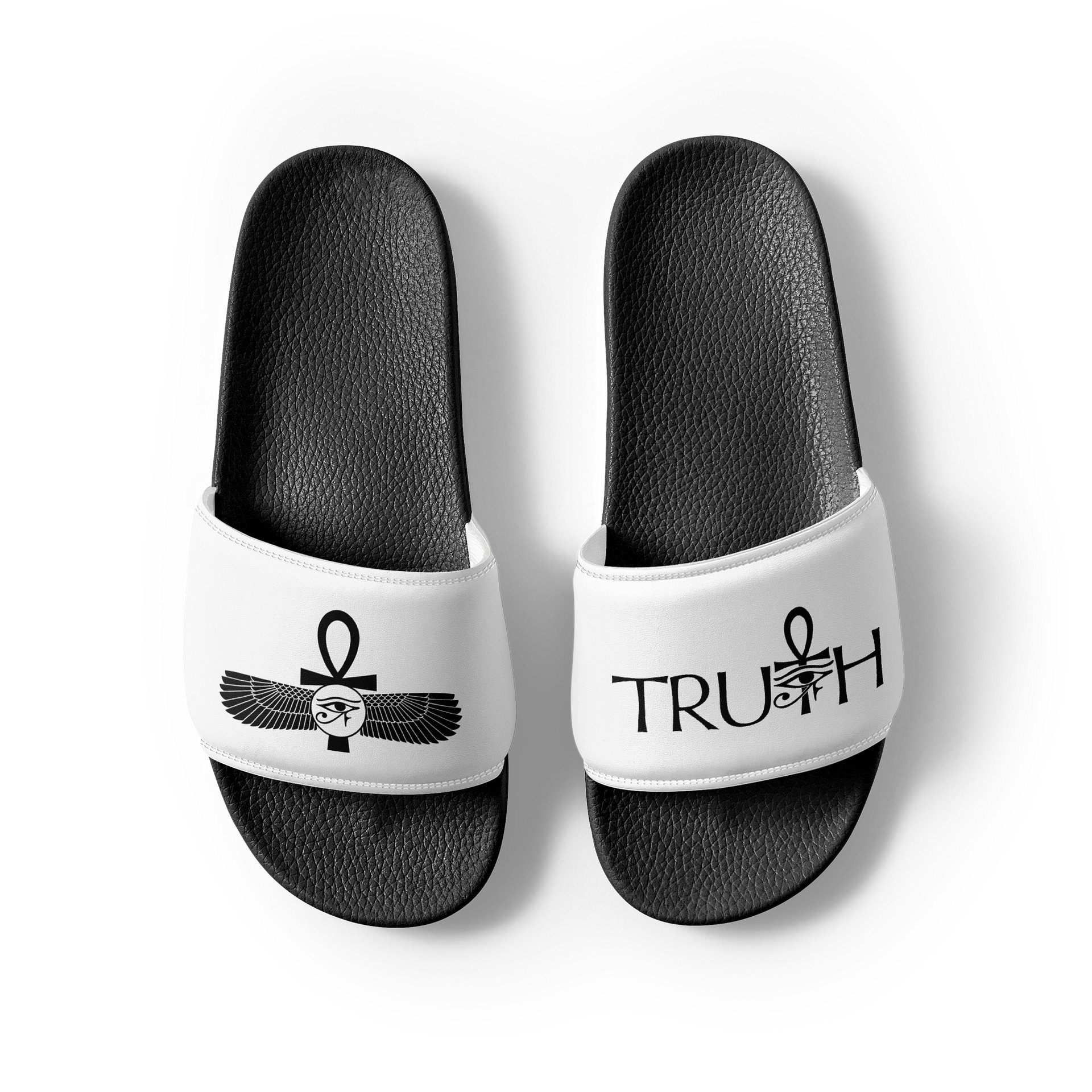 Kemetic/Ma'atian Vibes - Blackout Women's Slides product image (3)
