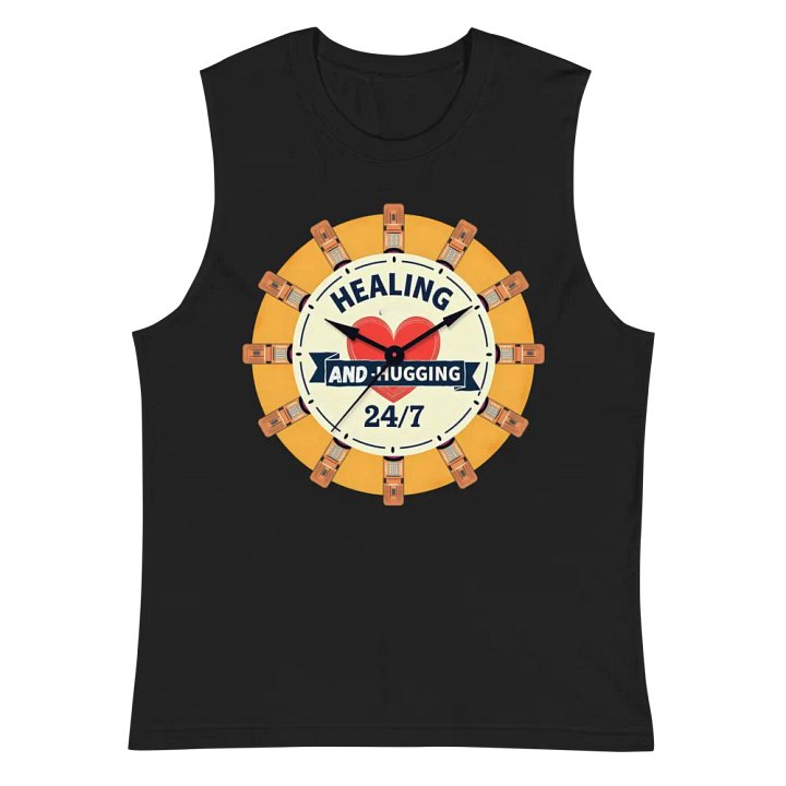 Healing 24/7 Bandage Clock Muscle Tank product image (3)