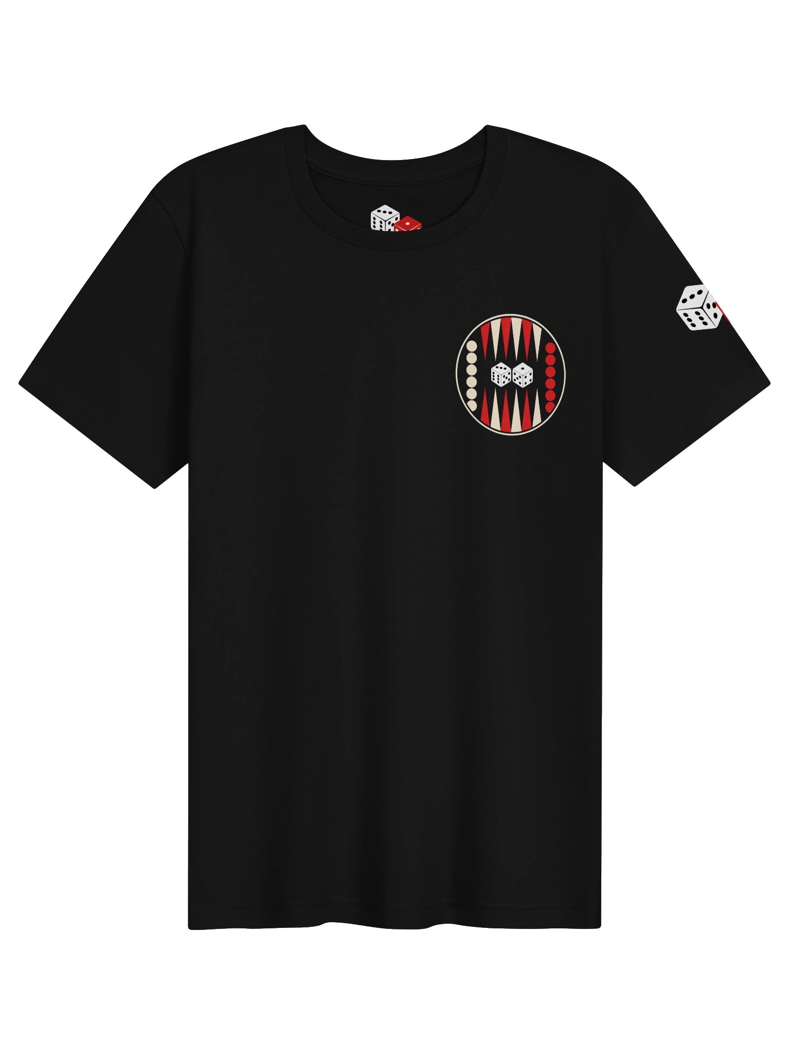 Dice Circle Graphic Tee Black product image (1)