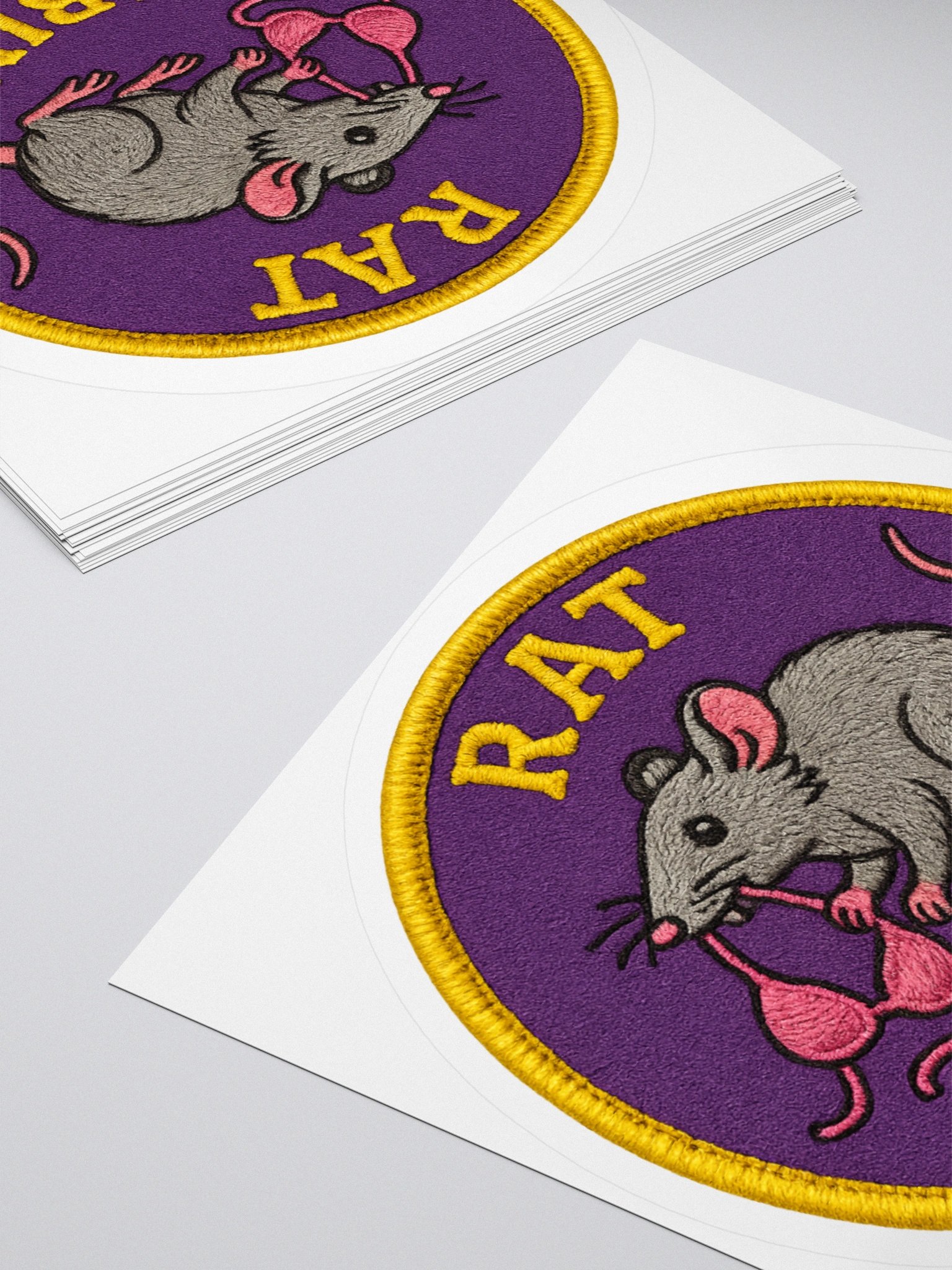 RAT CABIN BADGE STICKER product image (7)