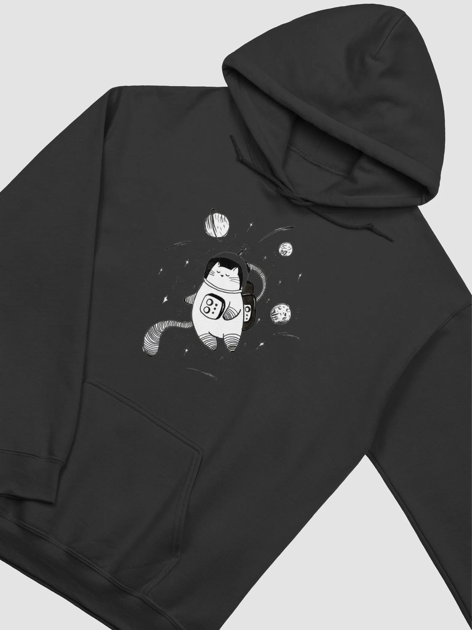 Space Cat Astronaut Hoodie product image (18)
